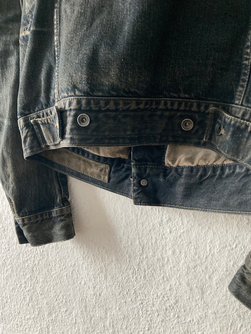 F/W 07 "EXPLODER" Dark Shadow Denim Jacket Rick Owens M