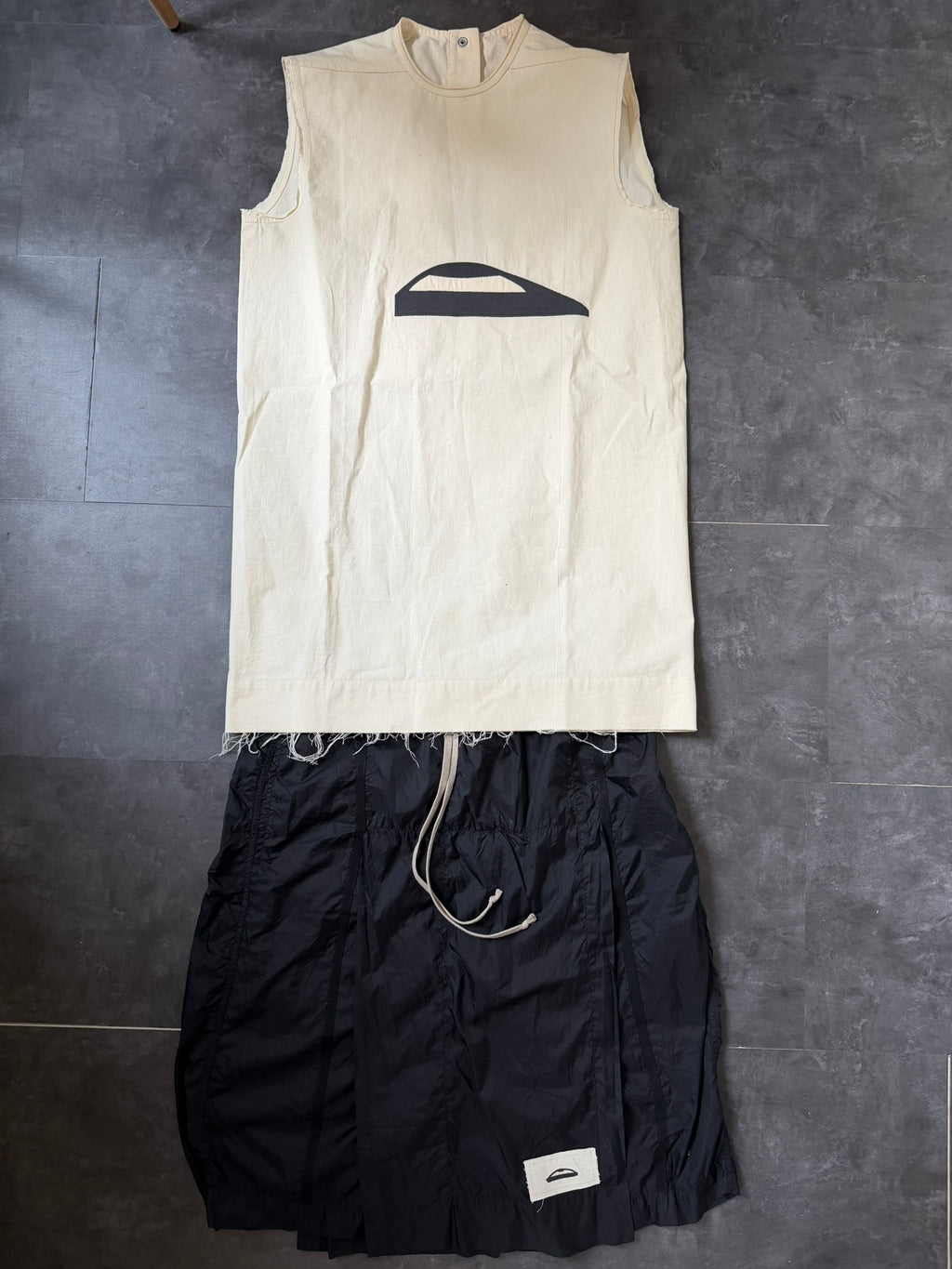 S/S 16 "CYCLOPS" Cyclopic-Eye-Patch Shorts Rick Owens IT48