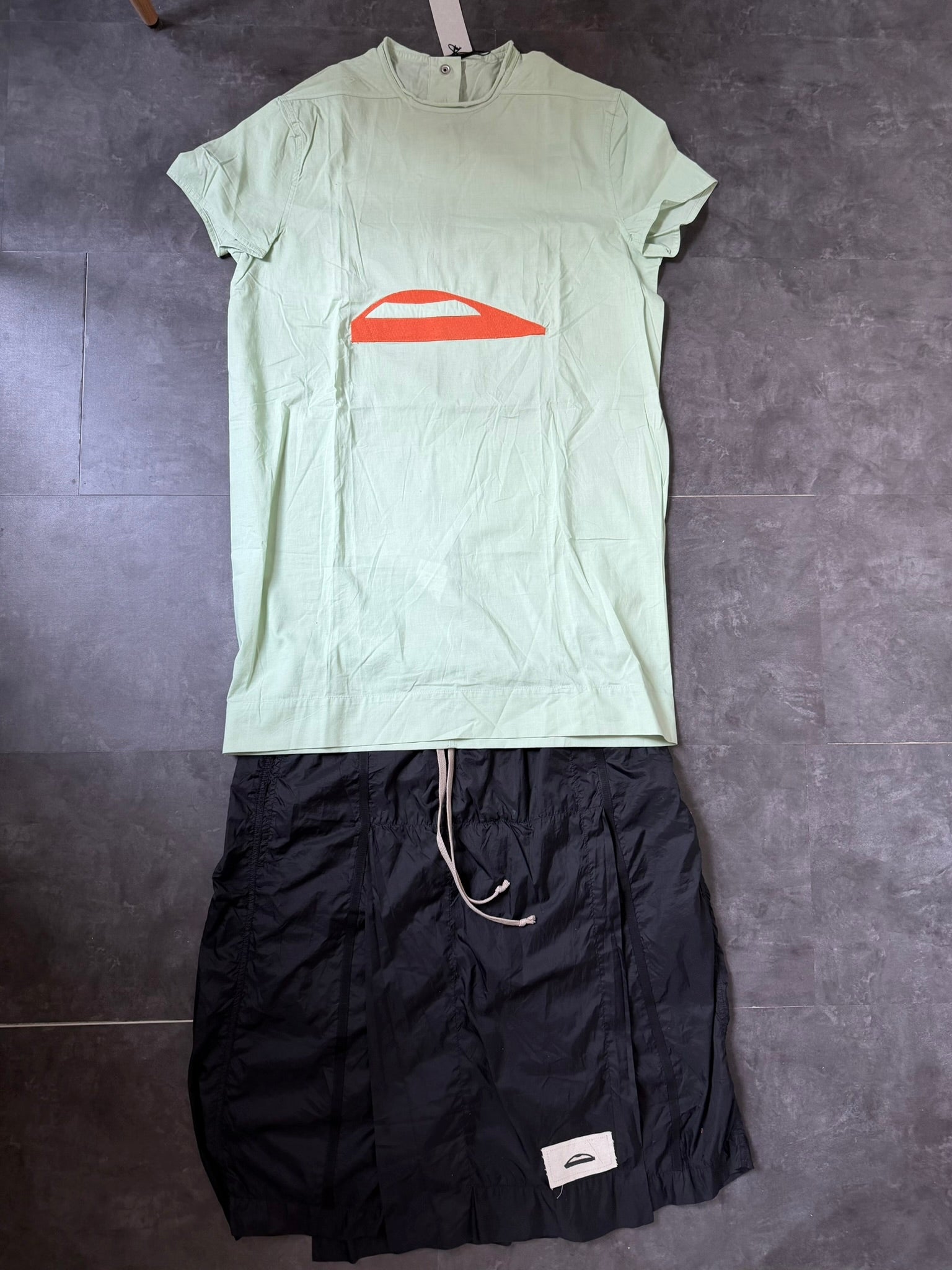 S/S 16 "CYCLOPS" Sample Silk Runway Tank Top Rick Owens M