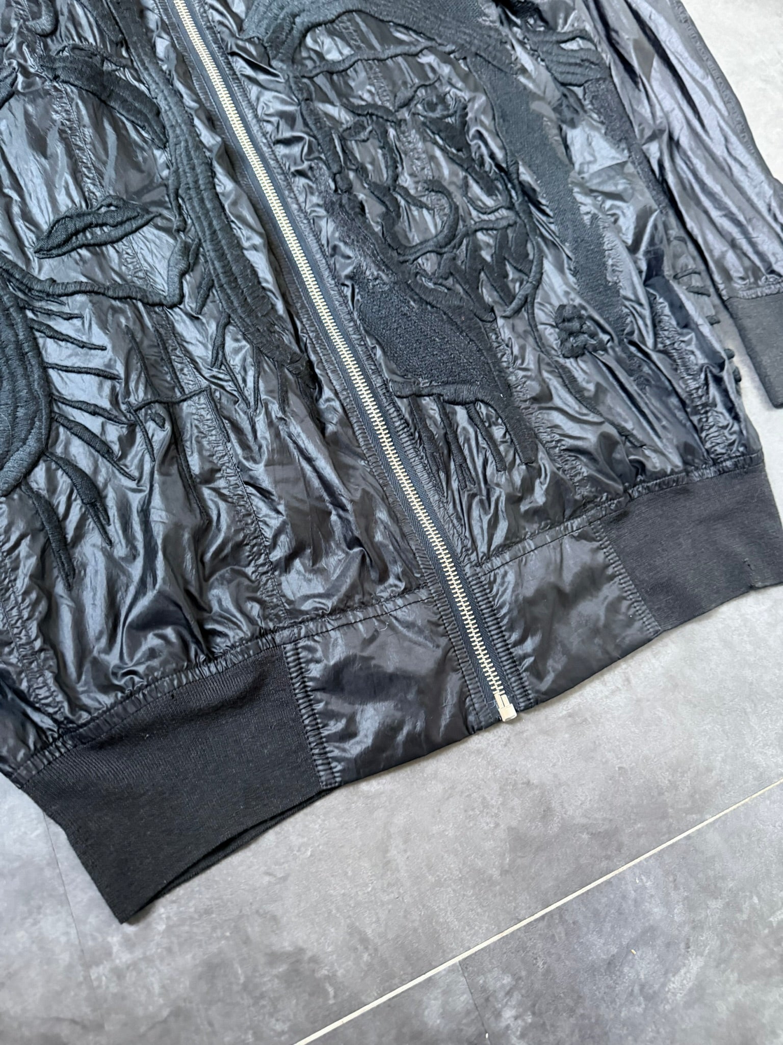S/S 15 "FAUN" Messiah Benoit Barnay Embroidery Bomber Jacket IT50/M