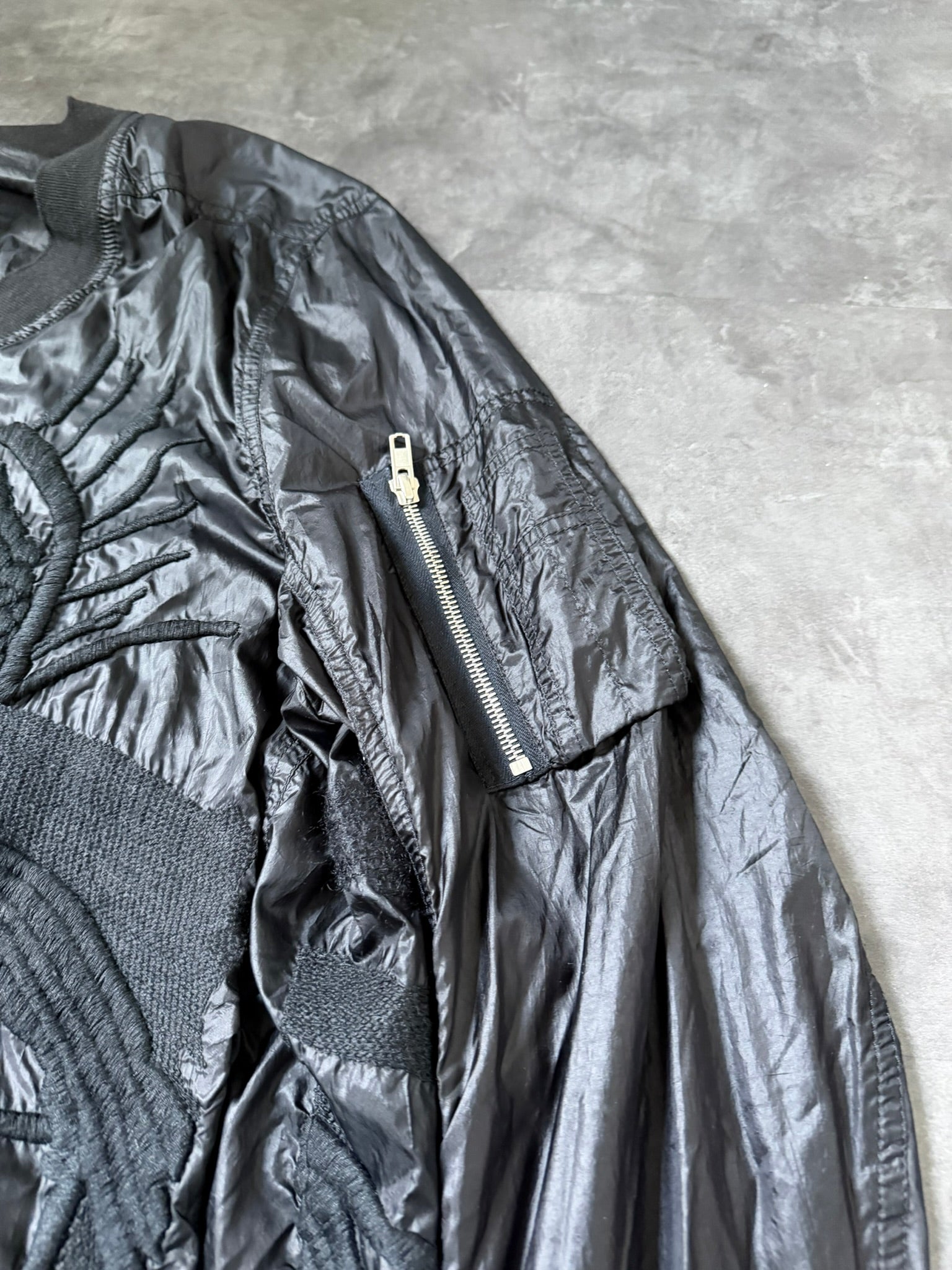 S/S 15 "FAUN" Messiah Benoit Barnay Embroidery Bomber Jacket IT50/M