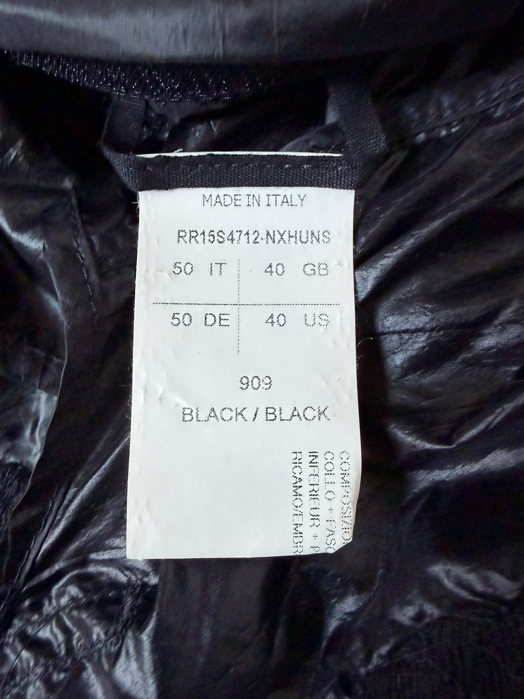 S/S 15 "FAUN" Messiah Benoit Barnay Embroidery Bomber Jacket IT50/M