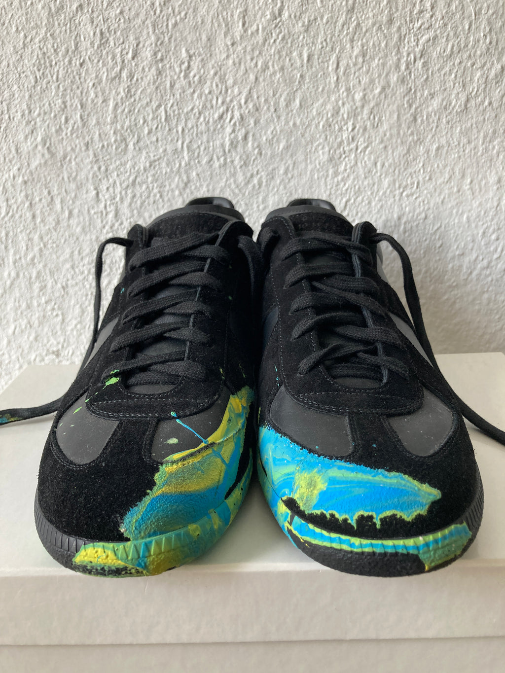 One-of-One Maison Margiela x William Cobbing Clay Splatter Replica in Black and Size IT43