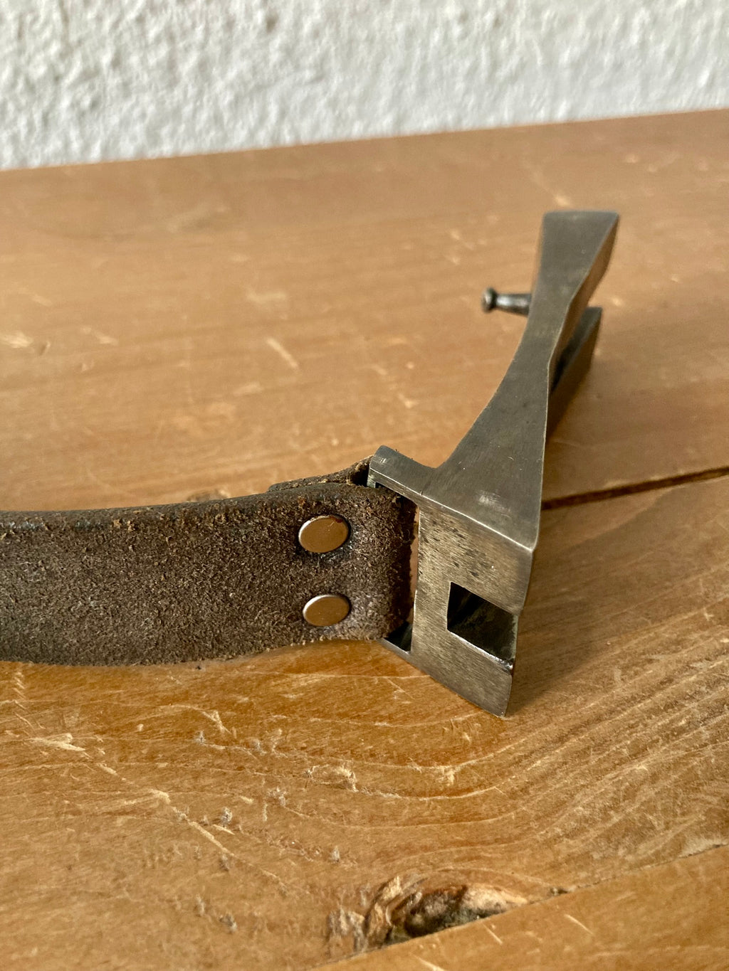 S/S 12 "NASKA" Leather Belt Rick Owens