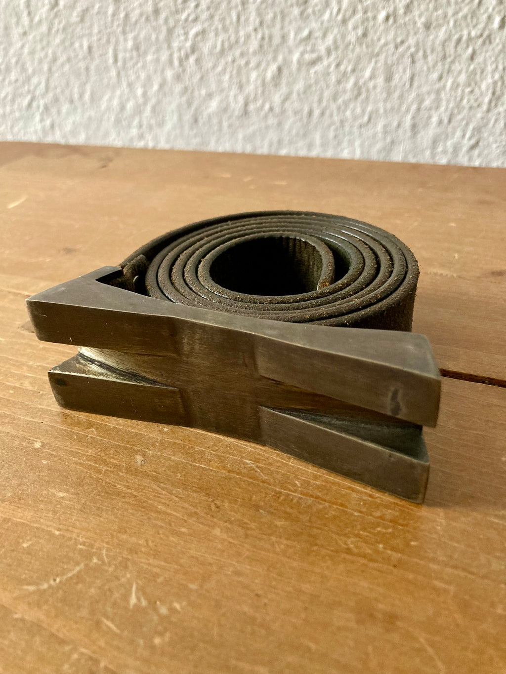 S/S 12 "NASKA" Leather Belt Rick Owens