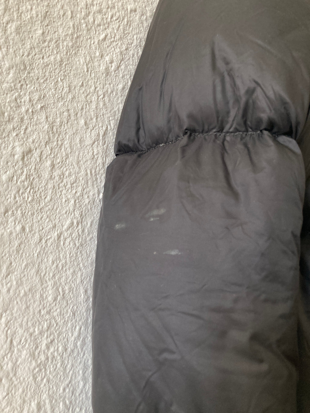 F/W 16 "MASTODON" Runway Pannier Cargo Down Puffer Coat in Black Size 50/M