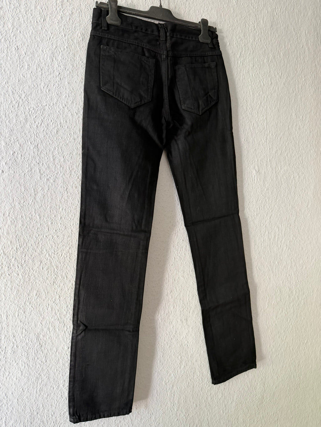 F/W 06 "DUSTULATOR" Black Wax Detroit Cut Denim Jeans Rick Owens
