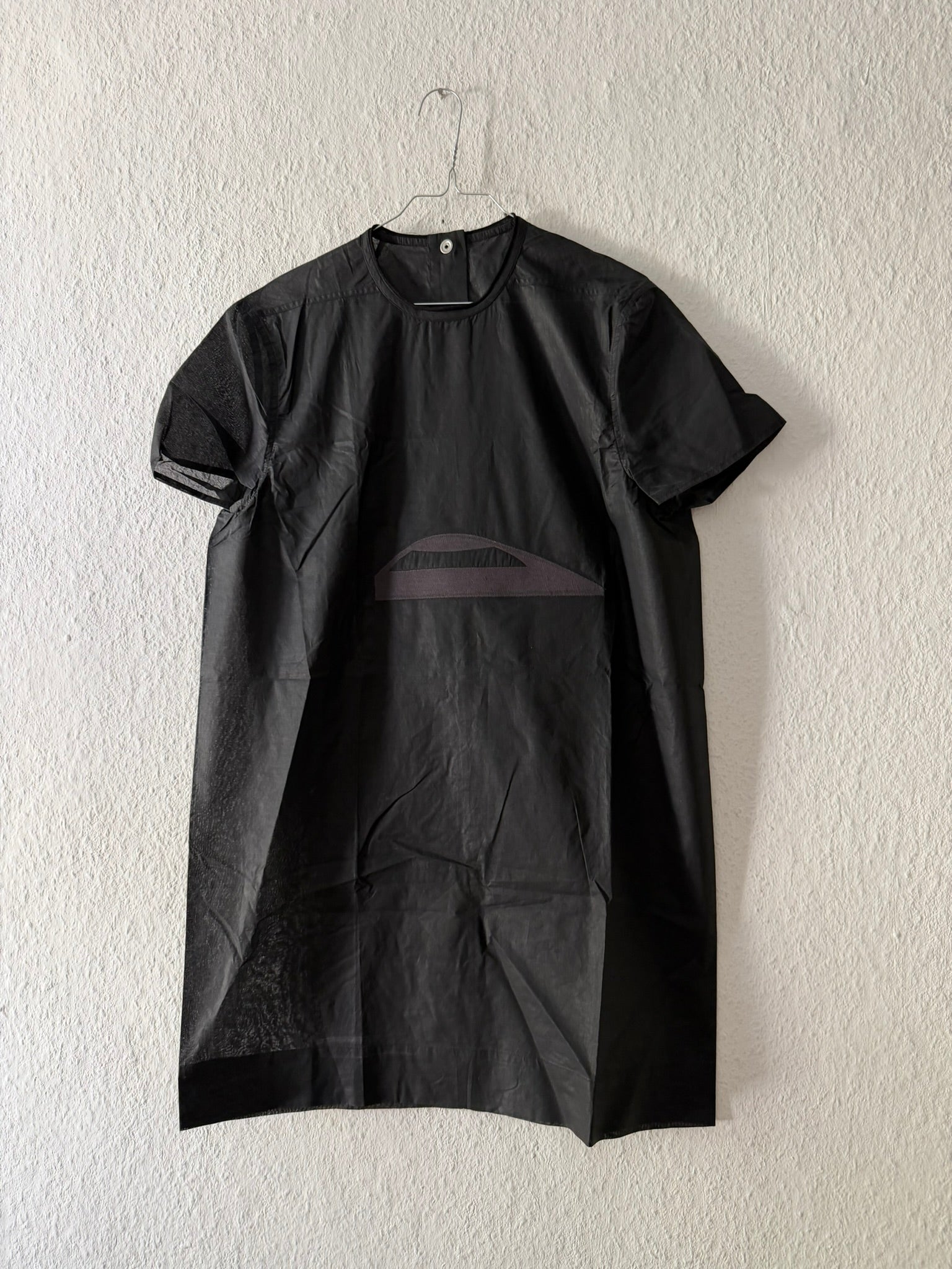 S/S 16 "CYCLOPS" Black Waxed Runway Eye Tank Top Rick Owens L