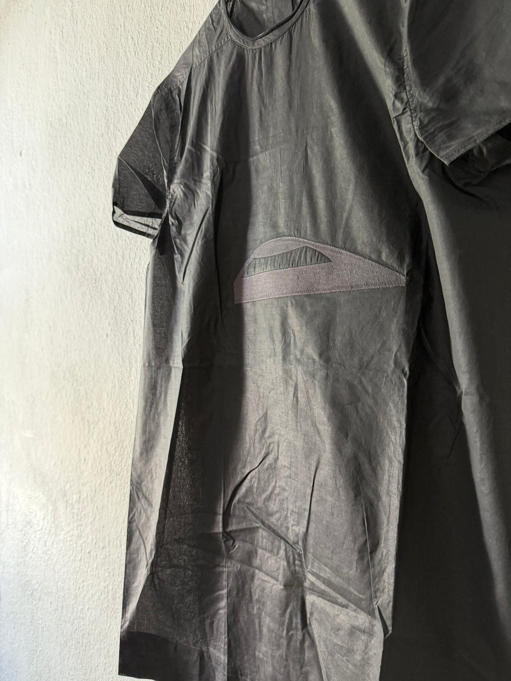 S/S 16 "CYCLOPS" Black Waxed Runway Eye Tank Top Rick Owens L