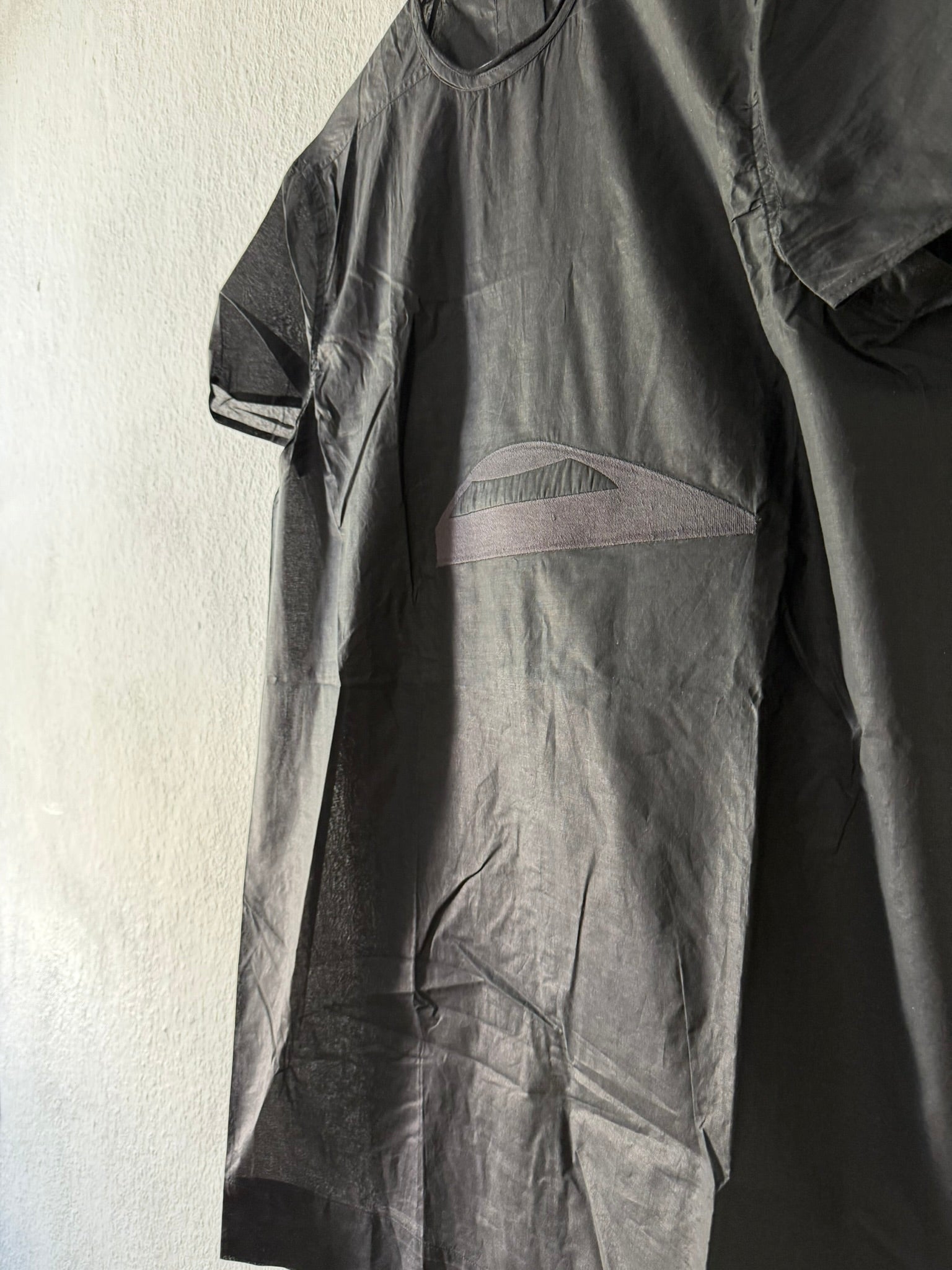 S/S 16 "CYCLOPS" Black Waxed Runway Eye Tank Top Rick Owens L