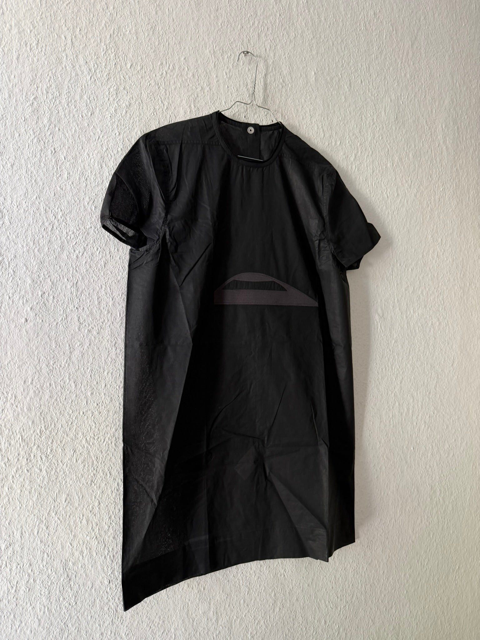S/S 16 "CYCLOPS" Black Waxed Runway Eye Tank Top Rick Owens L