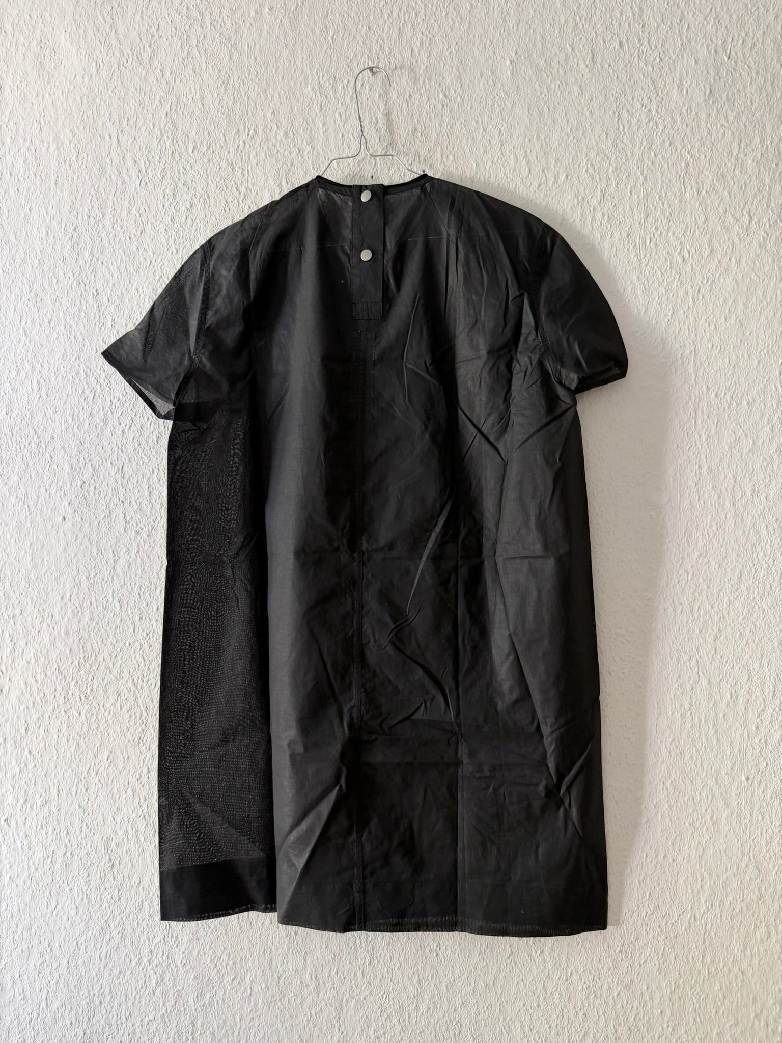 S/S 16 "CYCLOPS" Black Waxed Runway Eye Tank Top Rick Owens L