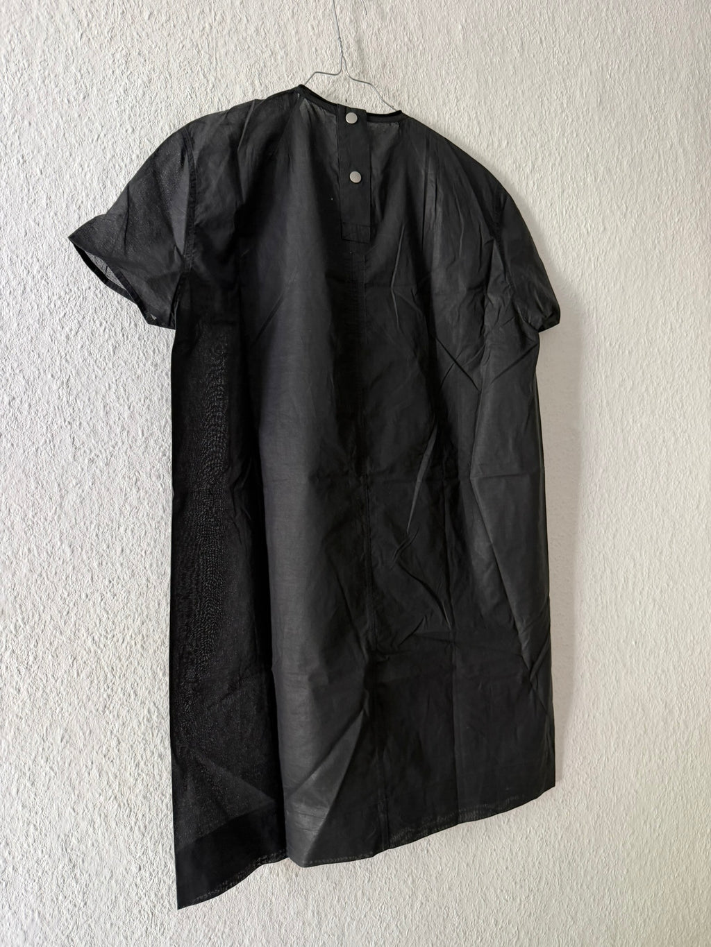 S/S 16 "CYCLOPS" Black Waxed Runway Eye Tank Top Rick Owens L