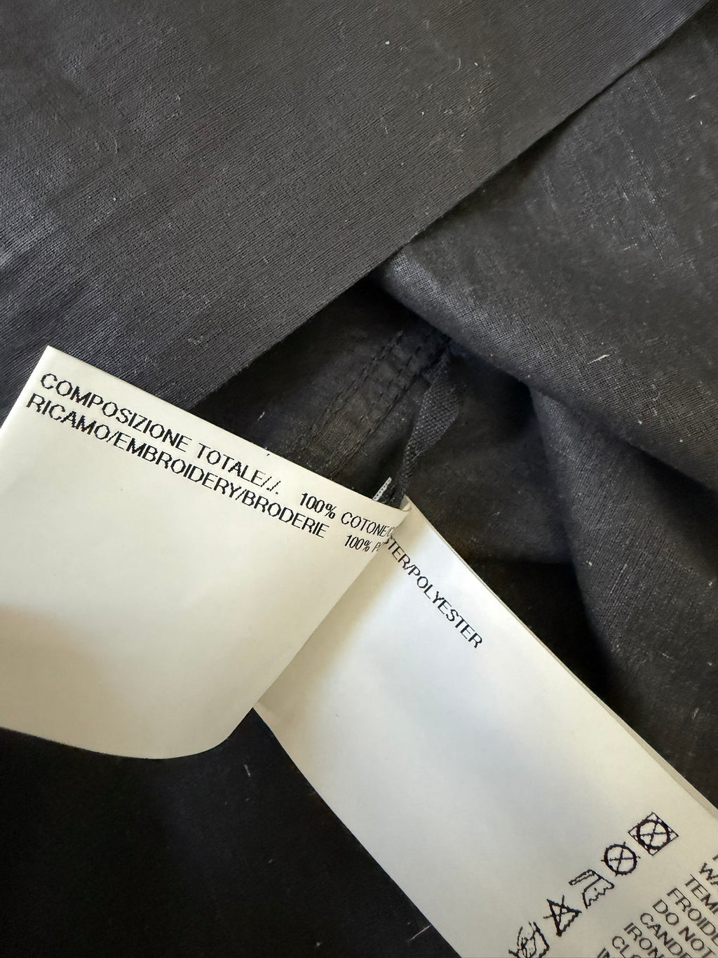 S/S 16 "CYCLOPS" Black Waxed Runway Eye Tank Top Rick Owens L