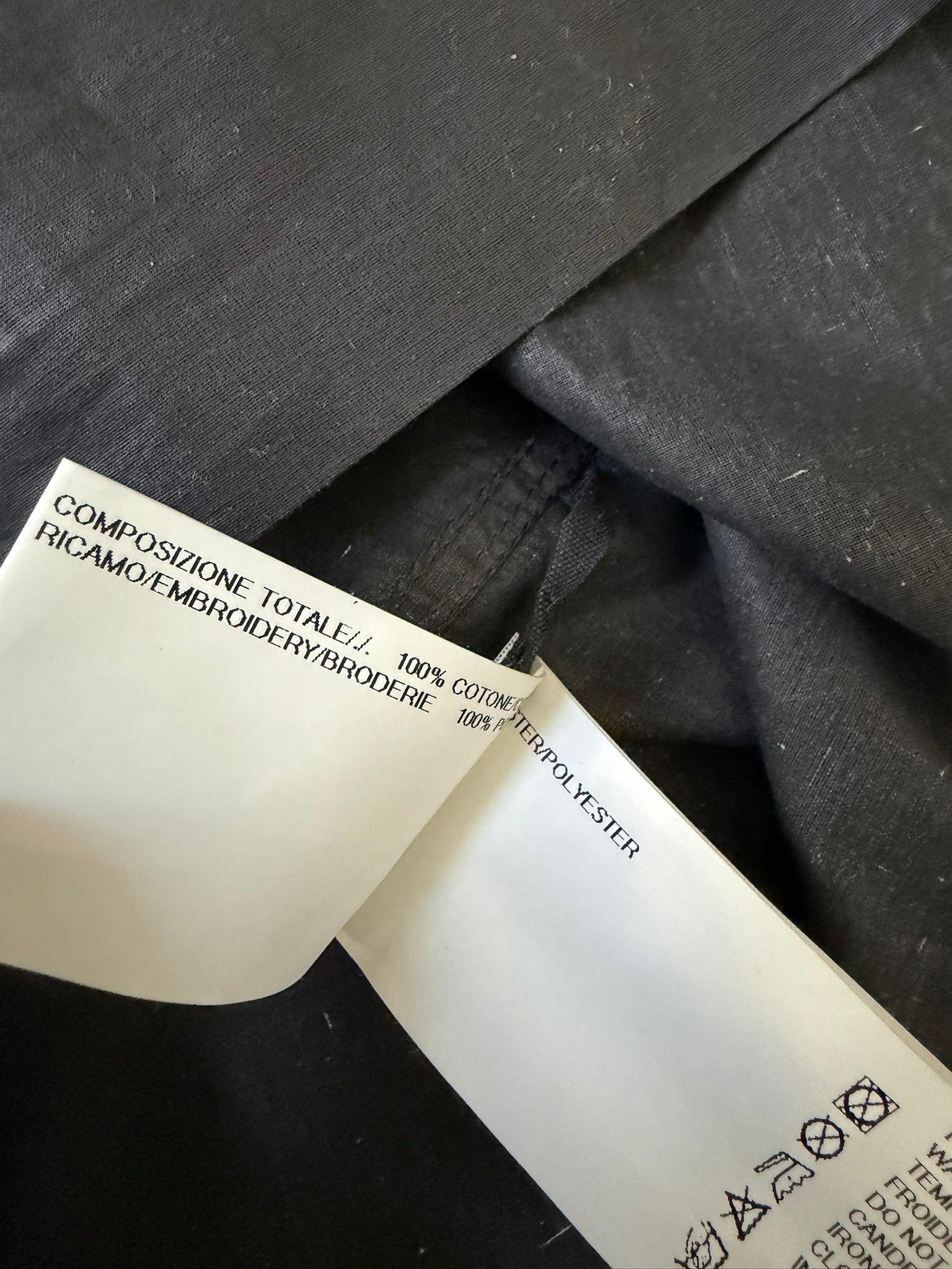 S/S 16 "CYCLOPS" Black Waxed Runway Eye Tank Top Rick Owens L