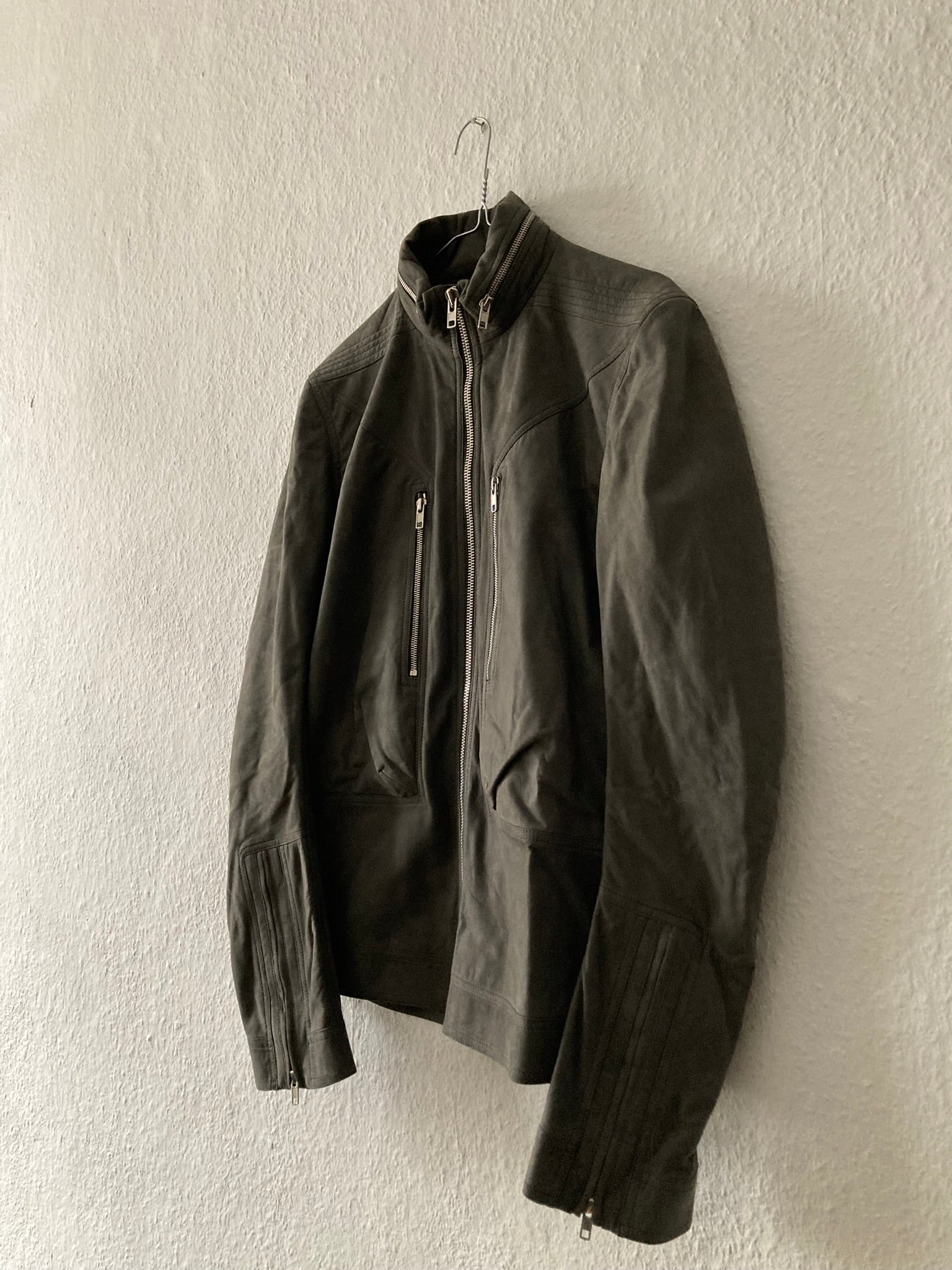 F/W 15 "SPHINX" IES Suede Lamb Leather Jacket
