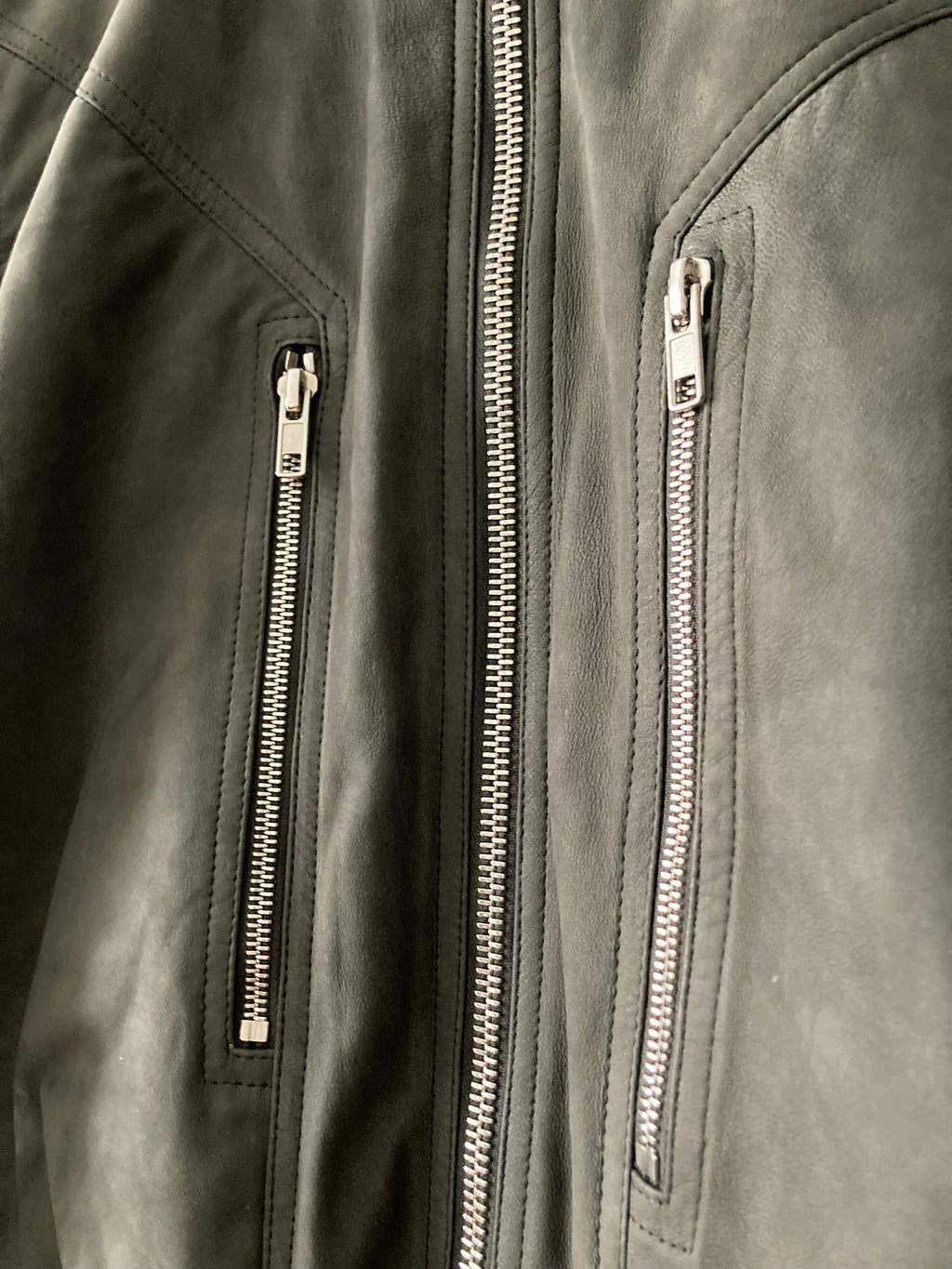 F/W 15 "SPHINX" IES Suede Lamb Leather Jacket