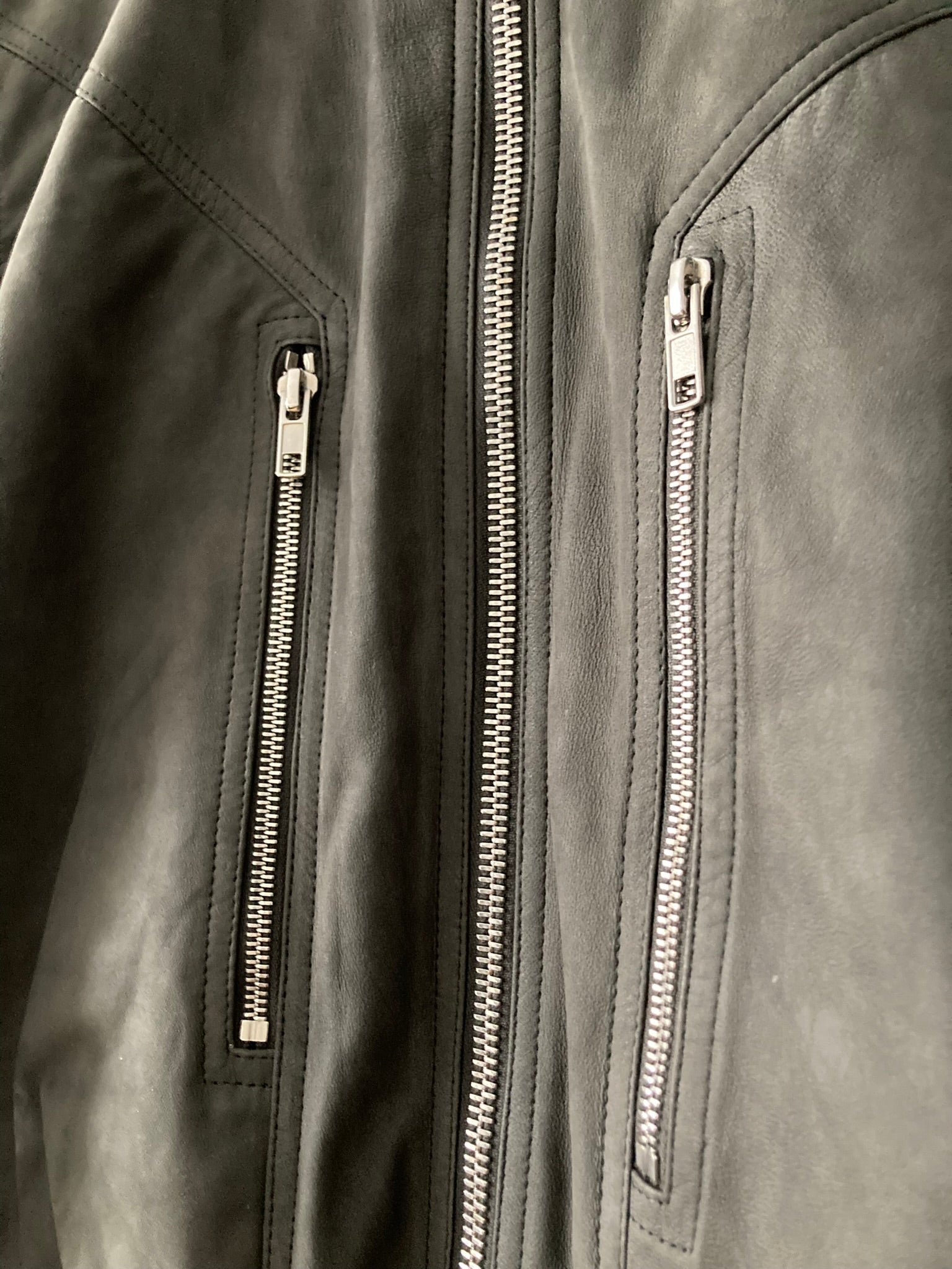 F/W 15 "SPHINX" IES Suede Lamb Leather Jacket