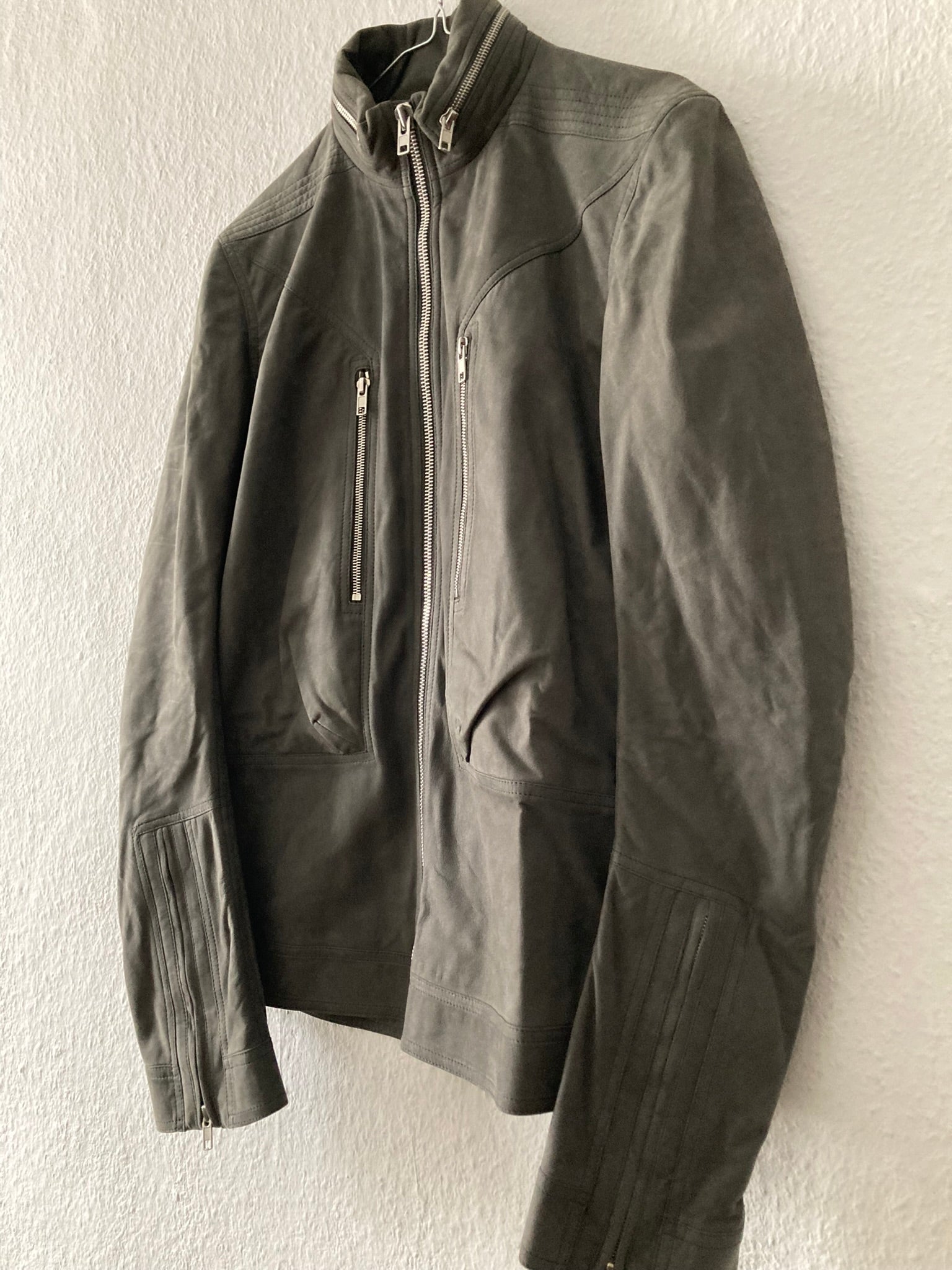 F/W 15 "SPHINX" IES Suede Lamb Leather Jacket