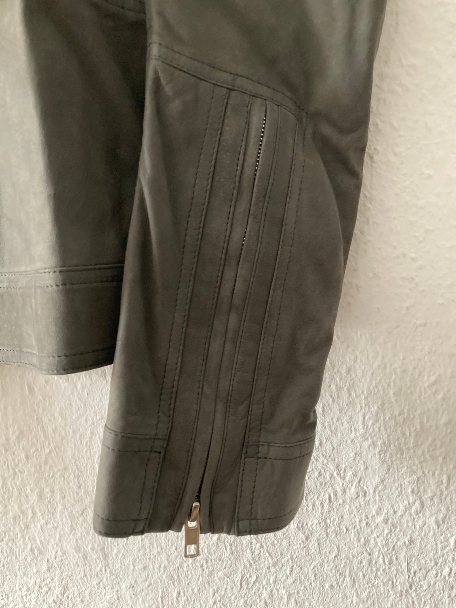 F/W 15 "SPHINX" IES Suede Lamb Leather Jacket