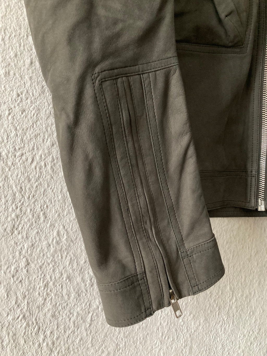 F/W 15 "SPHINX" IES Suede Lamb Leather Jacket