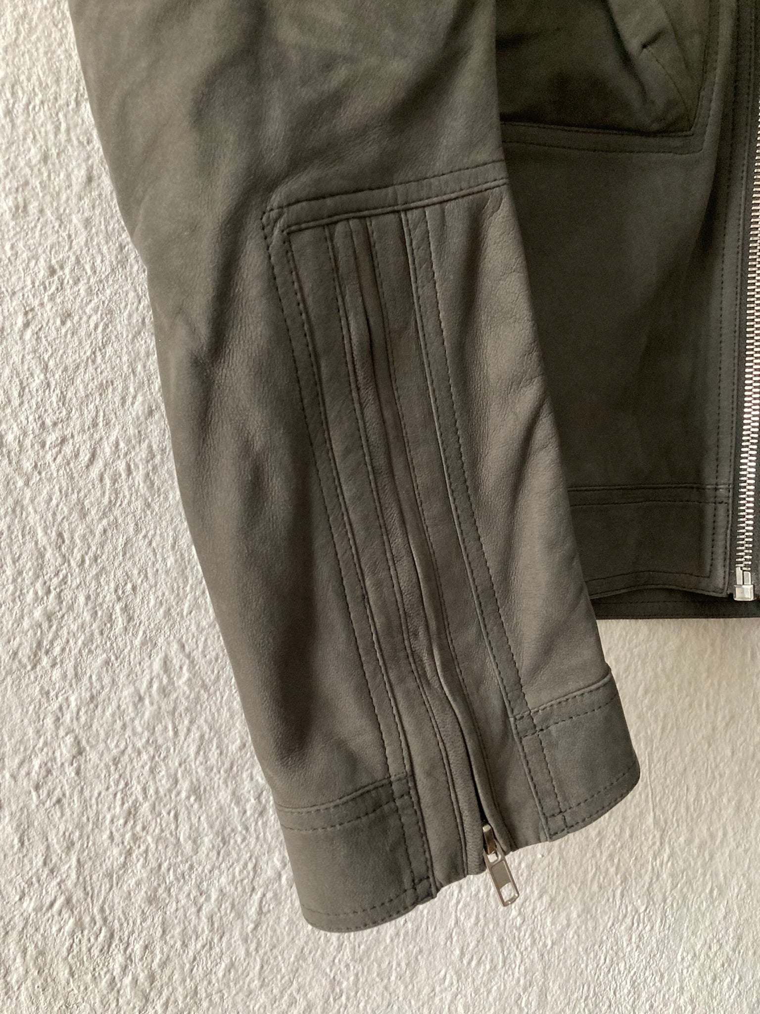 F/W 15 "SPHINX" IES Suede Lamb Leather Jacket