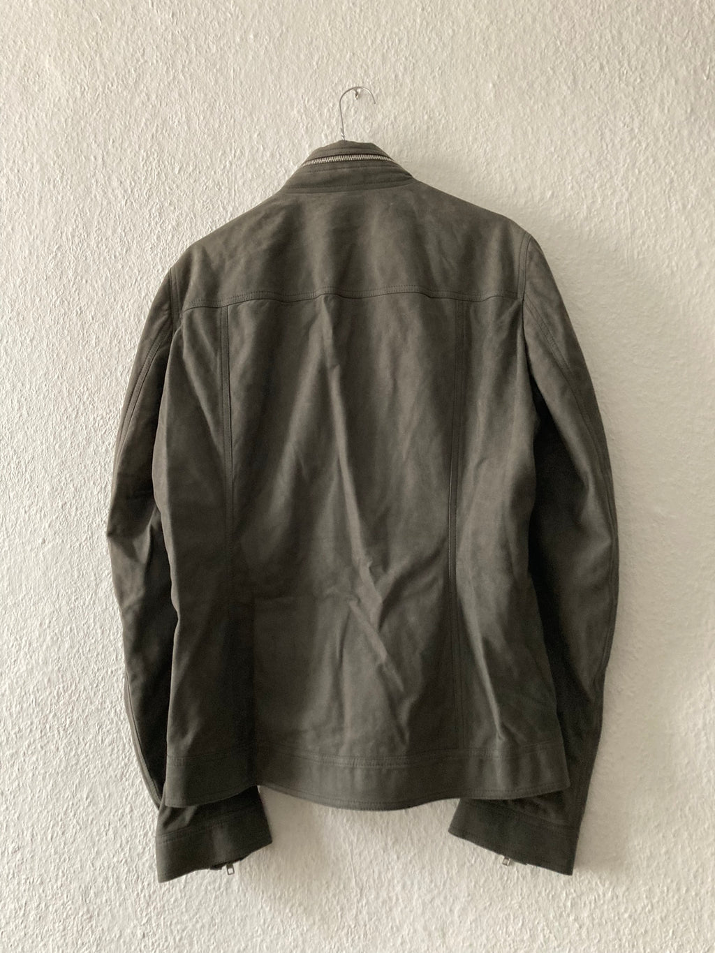 F/W 15 "SPHINX" IES Suede Lamb Leather Jacket