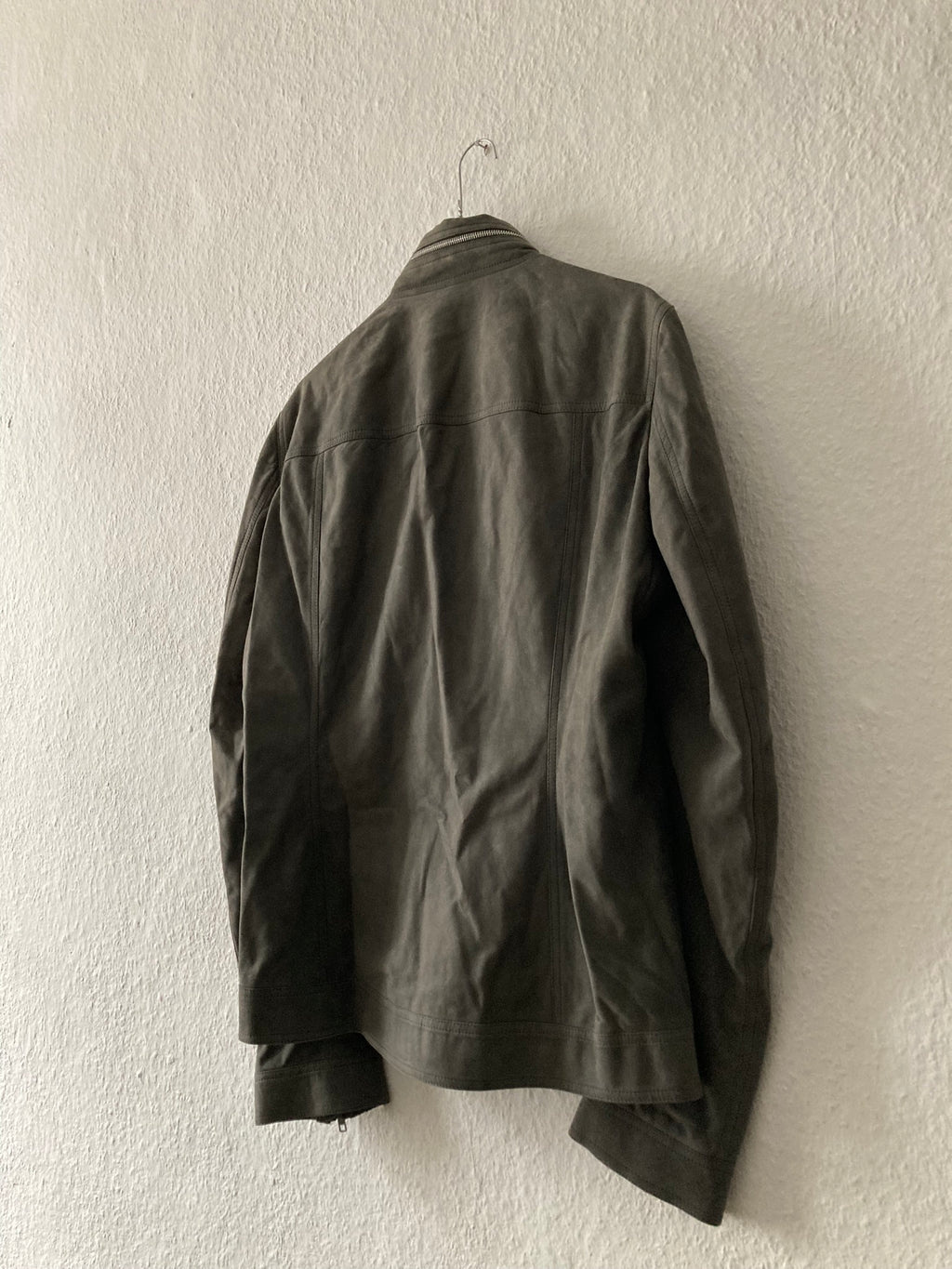 F/W 15 "SPHINX" IES Suede Lamb Leather Jacket