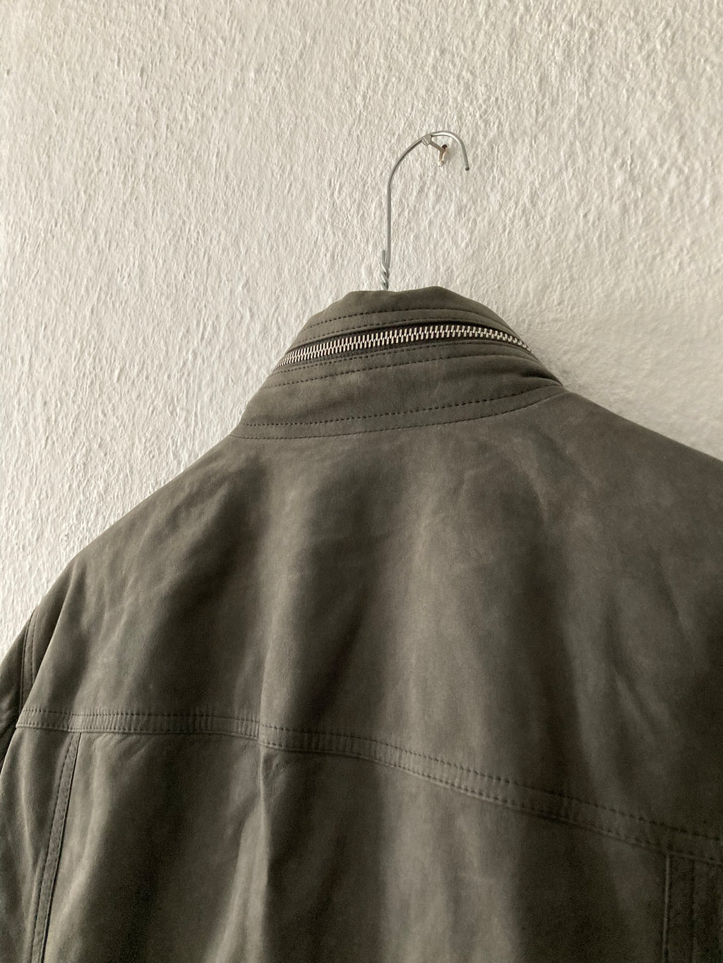 F/W 15 "SPHINX" IES Suede Lamb Leather Jacket