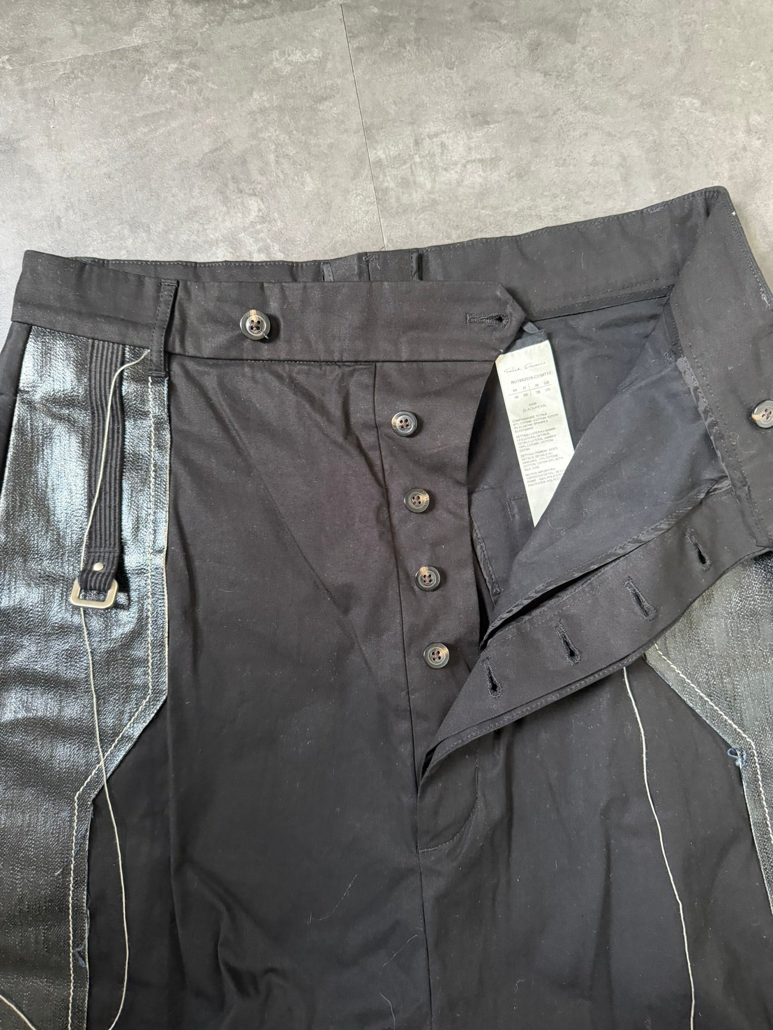 S/S 19 „BABEL“ Karloff Pod Shorts Rick Owens IT48/US32