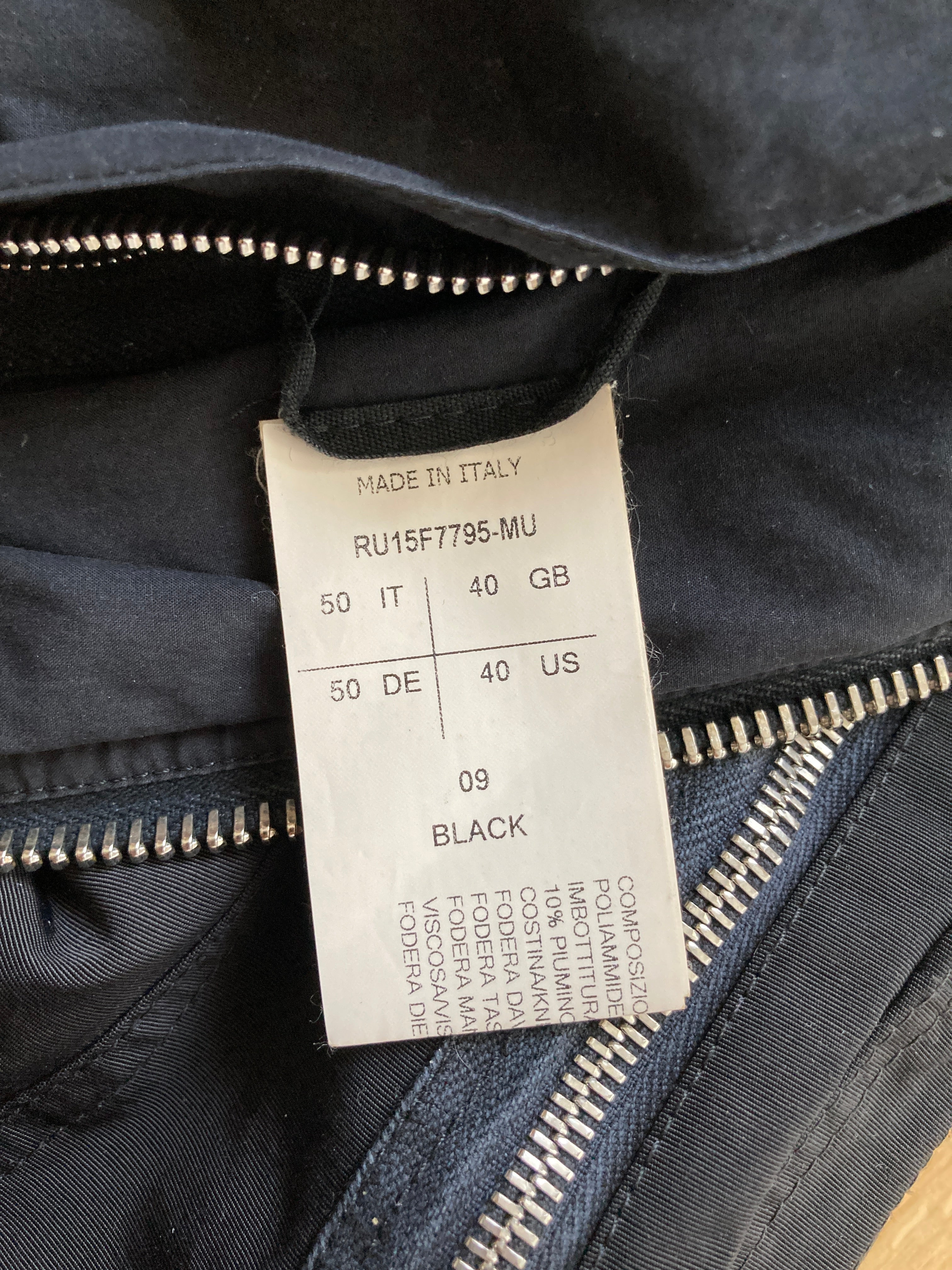 F/W 15 "SPHINX" Flight Down Puffer Jacket