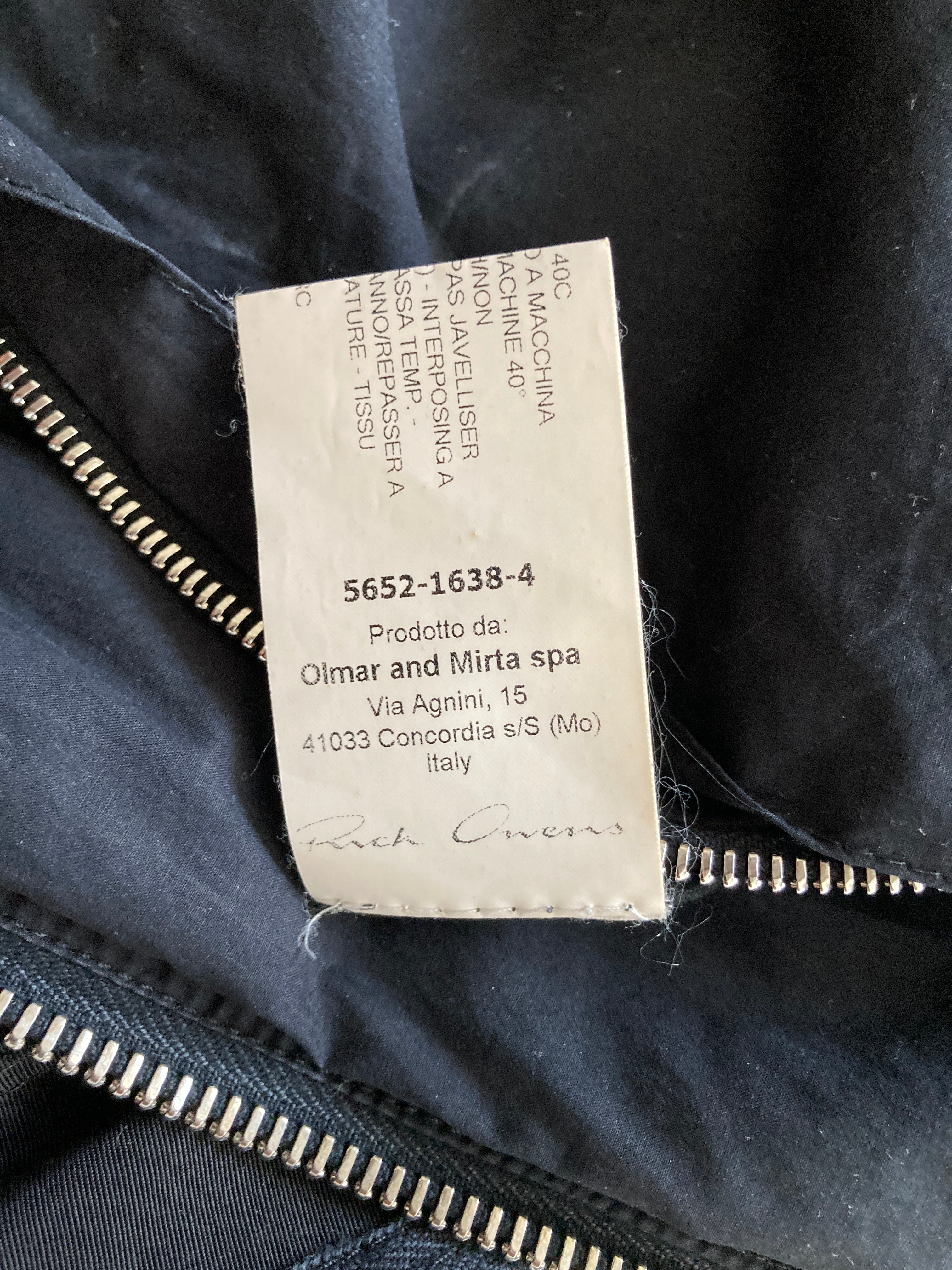 F/W 15 "SPHINX" Flight Down Puffer Jacket