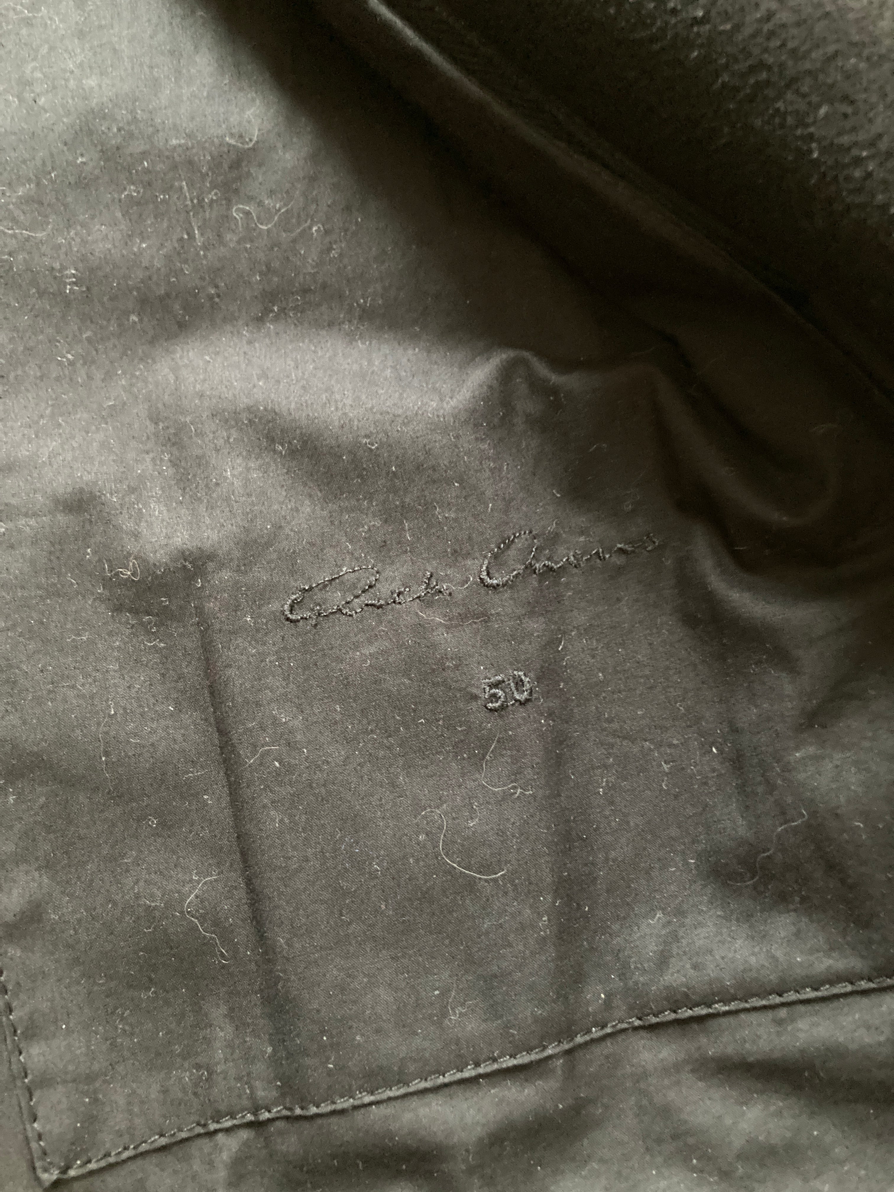 F/W 14 "MOODY" Sample Wool Blazer Rick Owens IT50/M