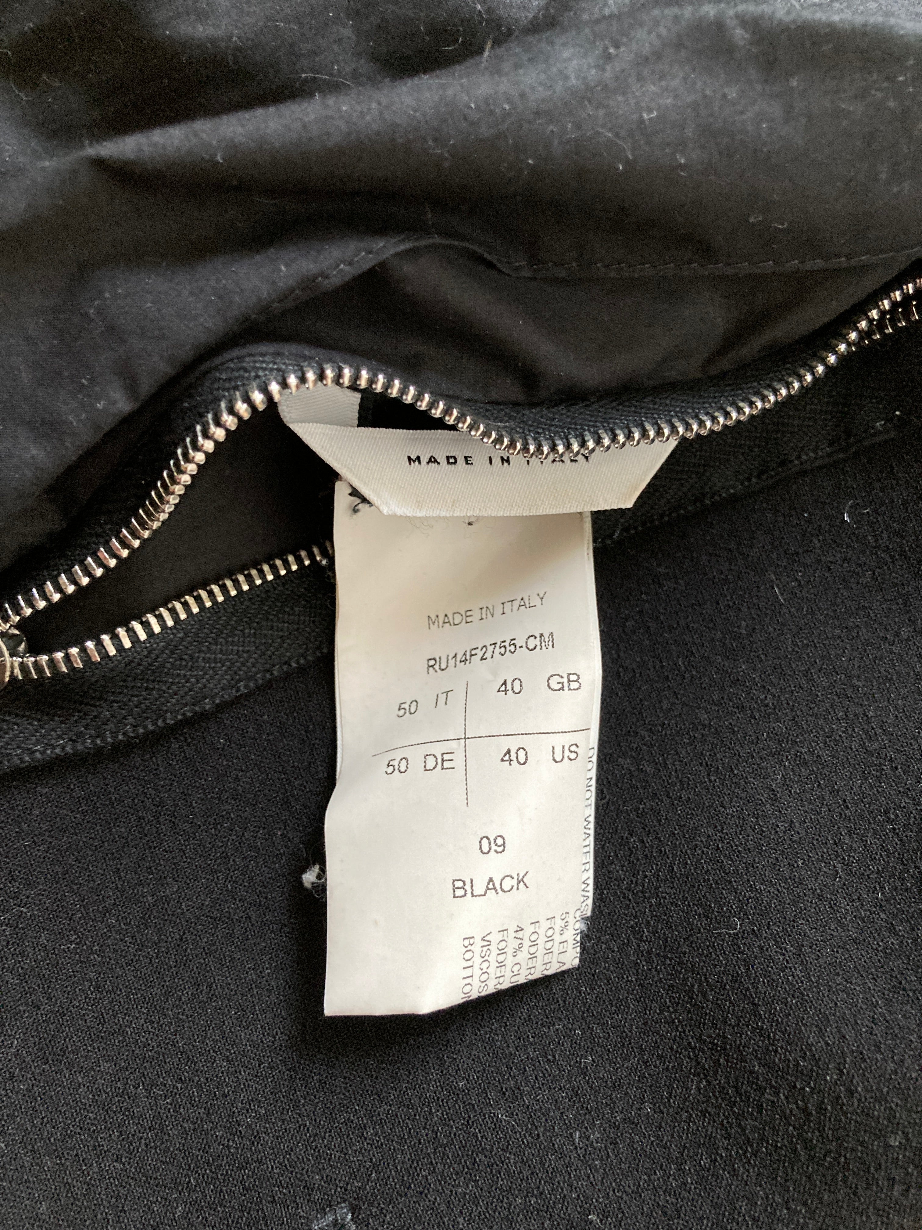 F/W 14 "MOODY" Sample Wool Blazer Rick Owens IT50/M