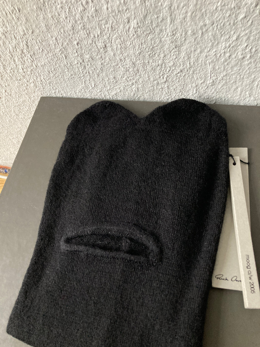 F/W 05 "MOOG" Mickey Mouse Balaclava Rick Owens