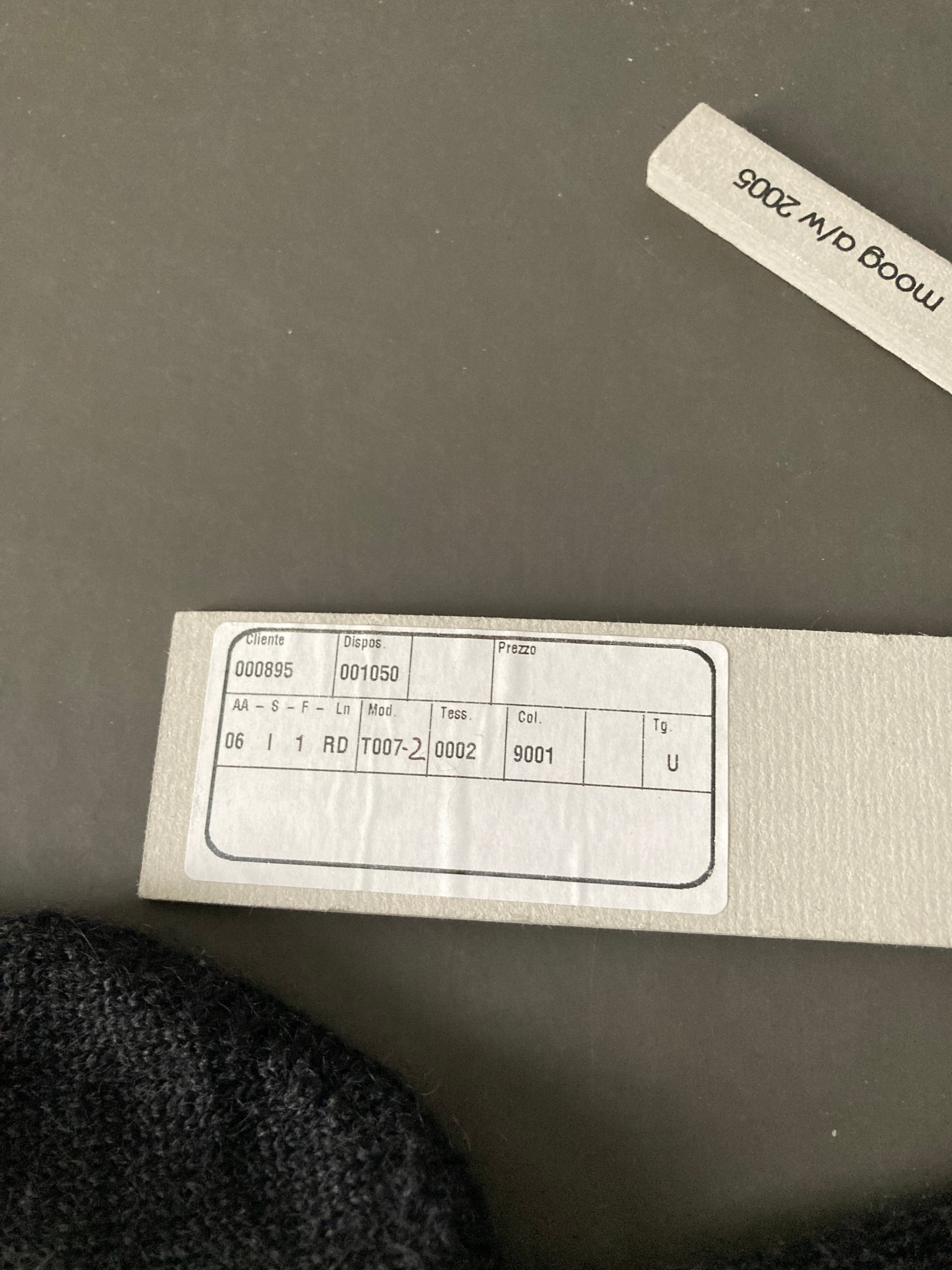 F/W 05 "MOOG" Mickey Mouse Balaclava Rick Owens