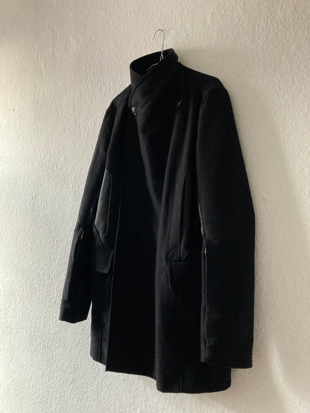 F/W 09 "CRUST" Runway Berger Ramie Coat Rick Owens M