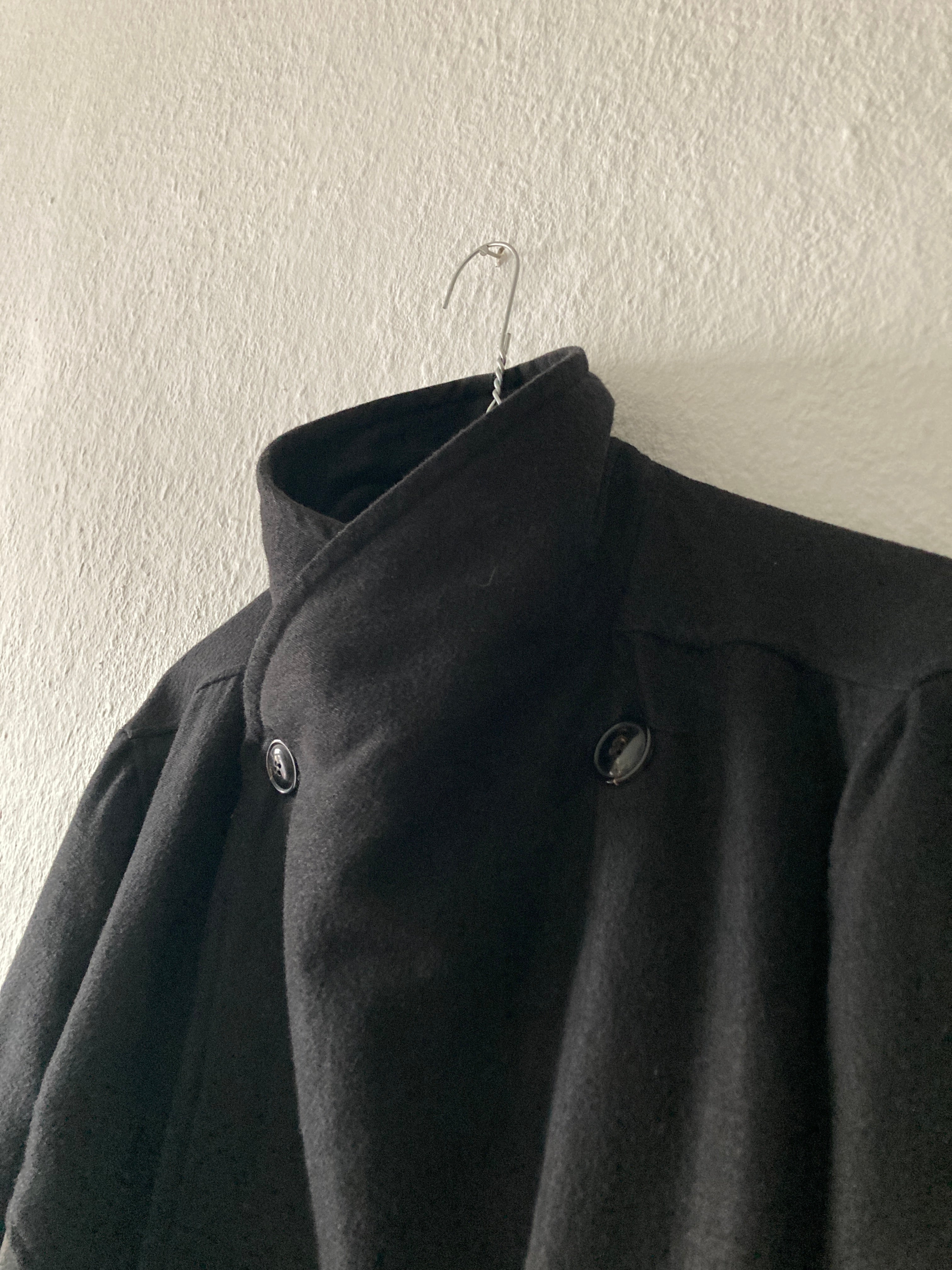 F/W 09 "CRUST" Runway Berger Ramie Coat Rick Owens M