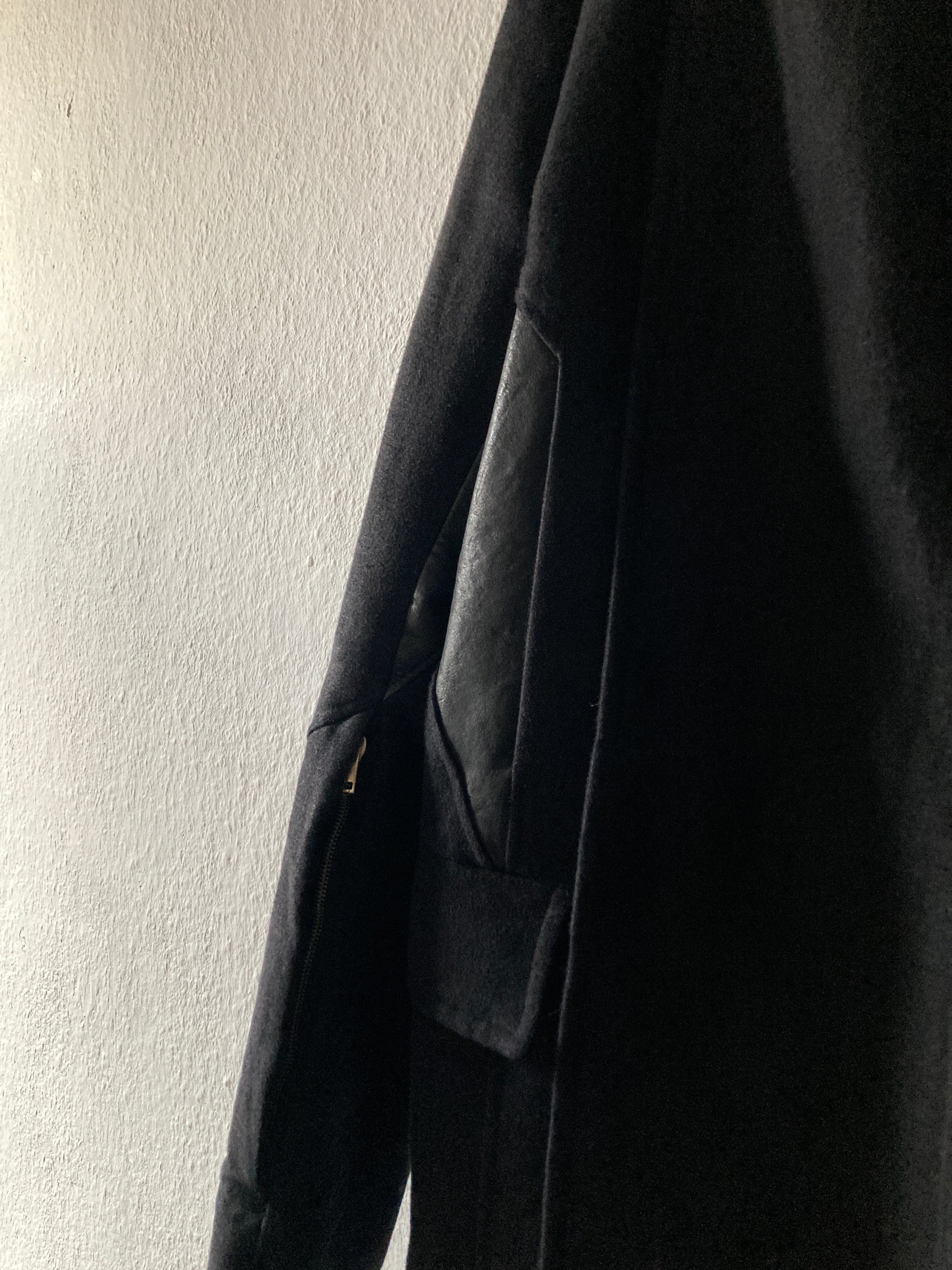 F/W 09 "CRUST" Runway Berger Ramie Coat Rick Owens M