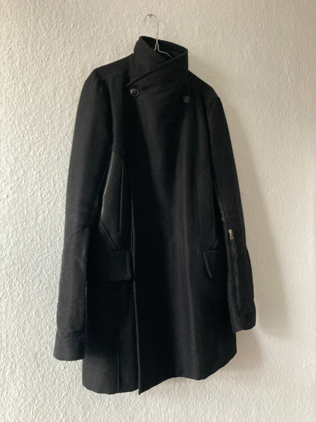 F/W 09 "CRUST" Runway Berger Ramie Coat Rick Owens M