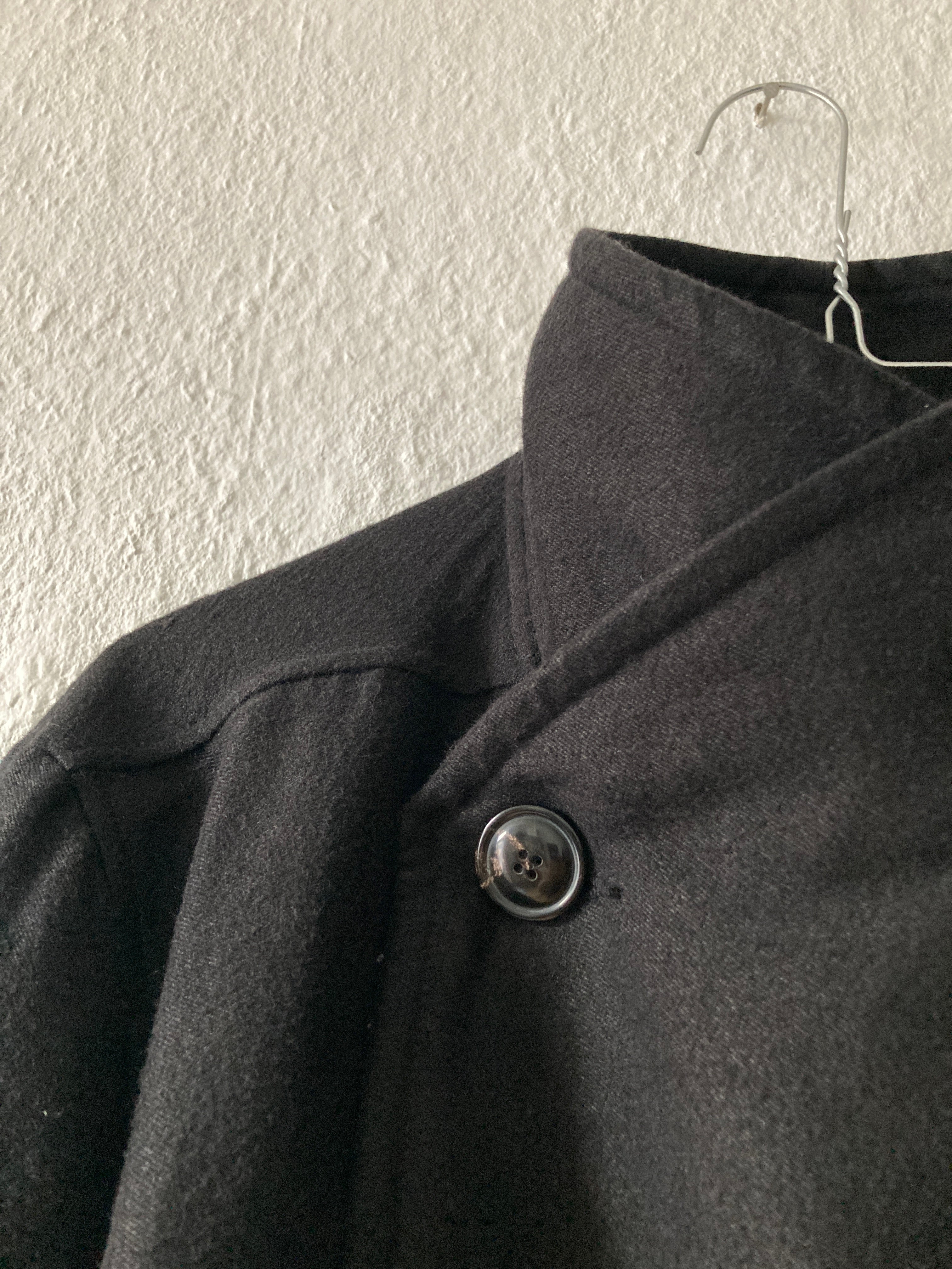 F/W 09 "CRUST" Runway Berger Ramie Coat Rick Owens M