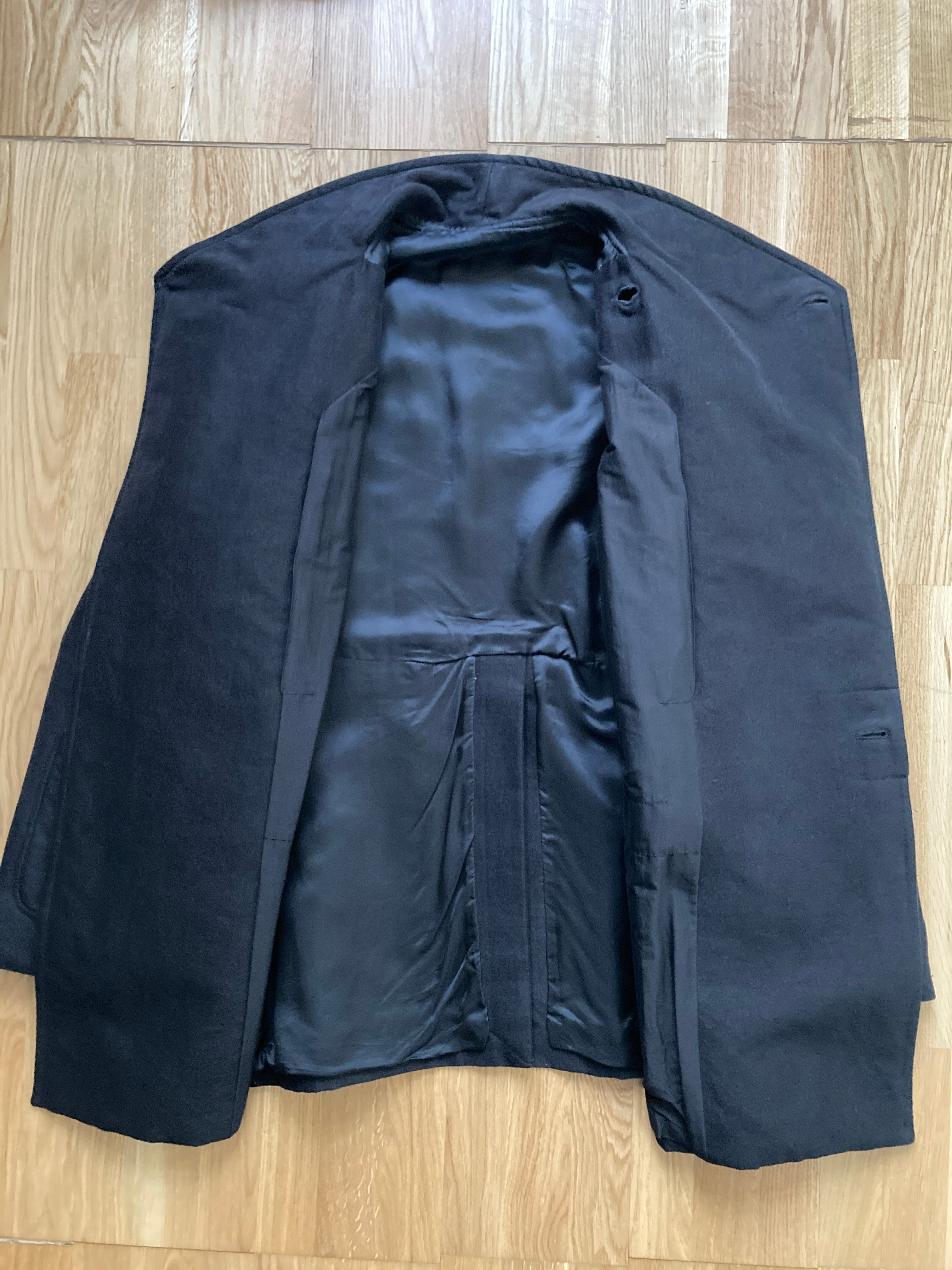 F/W 09 "CRUST" Runway Berger Ramie Coat Rick Owens M