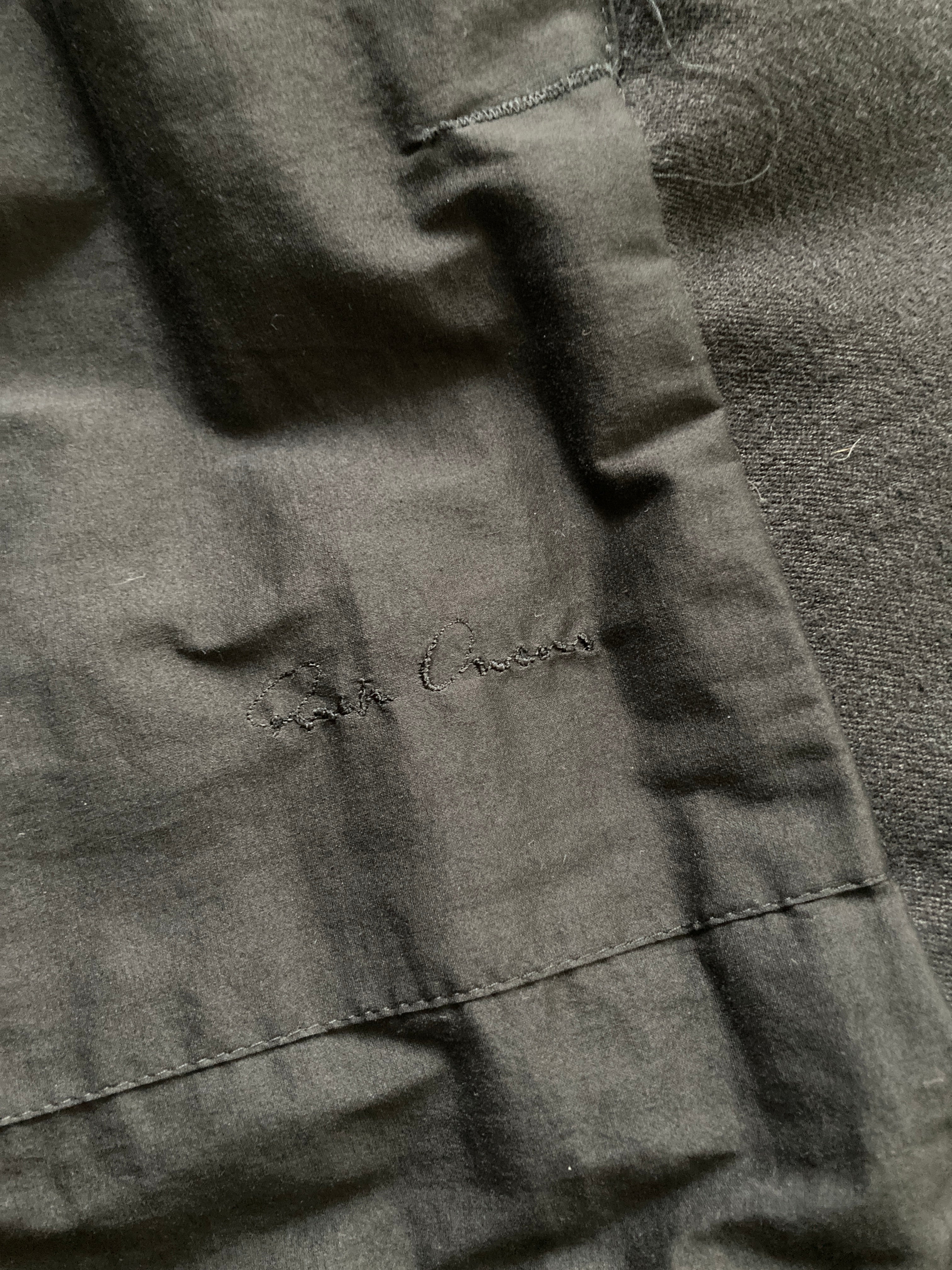 F/W 09 "CRUST" Runway Berger Ramie Coat Rick Owens M