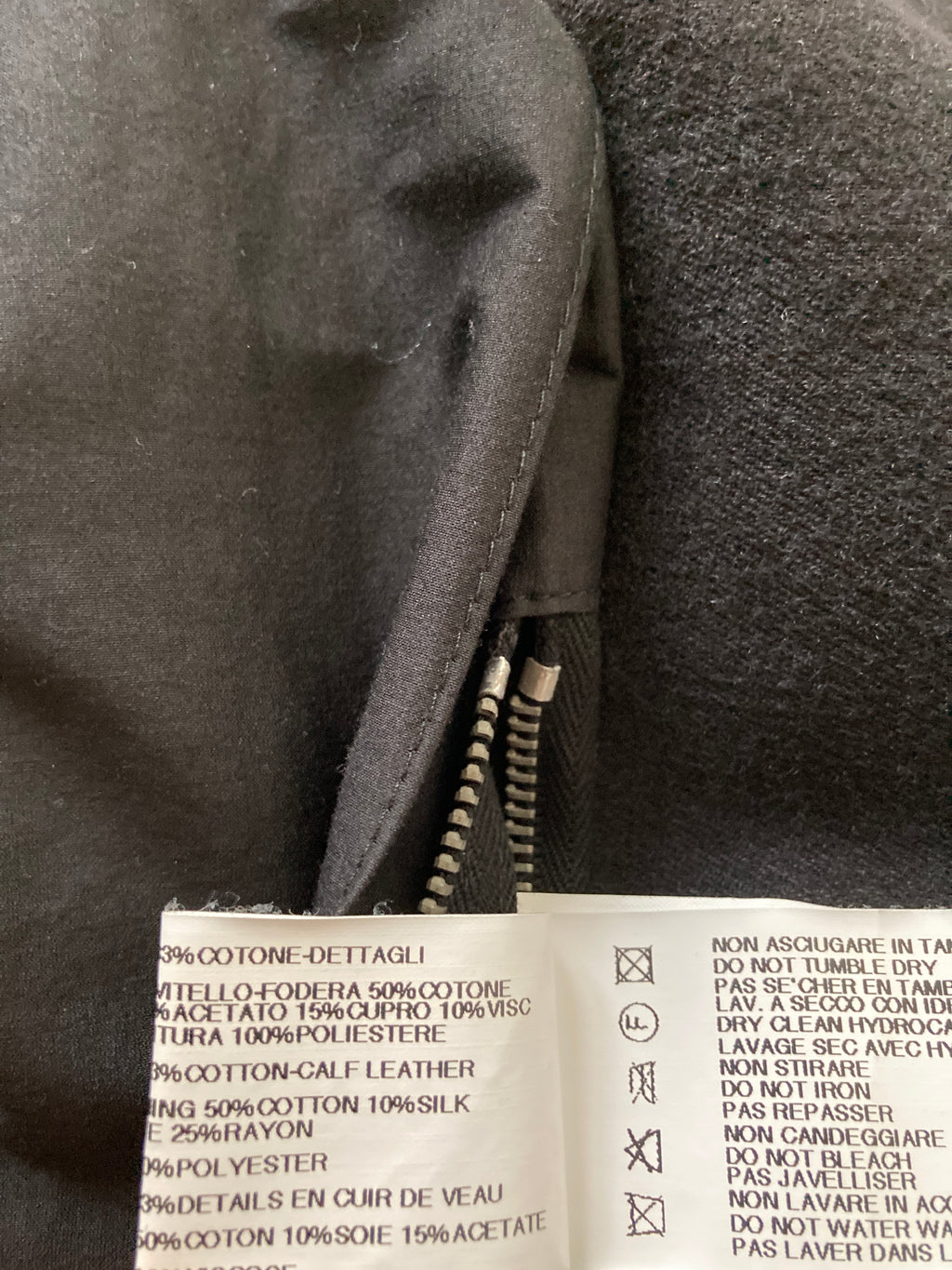 F/W 09 "CRUST" Runway Berger Ramie Coat Rick Owens M