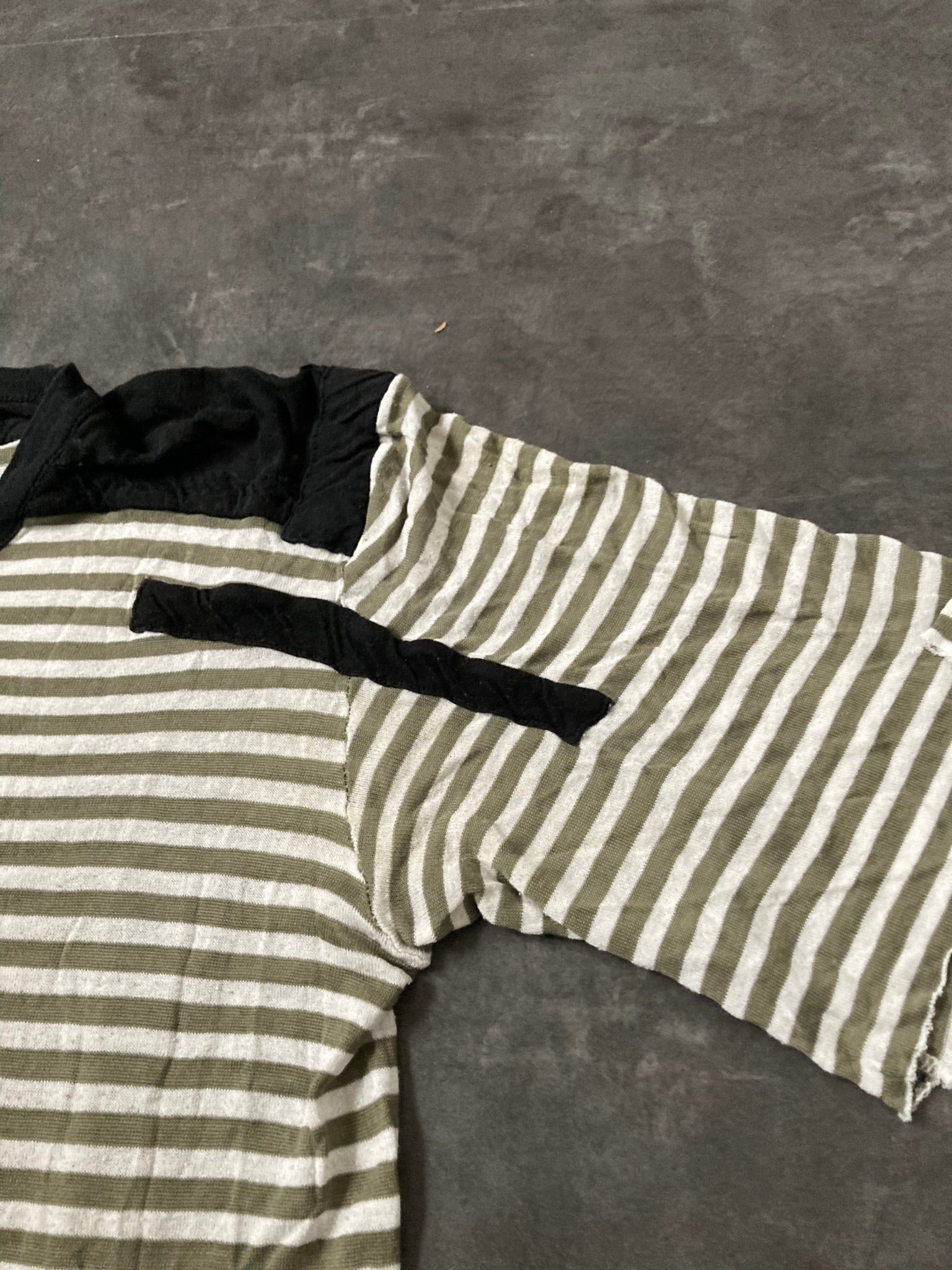 S/S 08 "CREATCH" Striped Short Sleeve T-Shirt