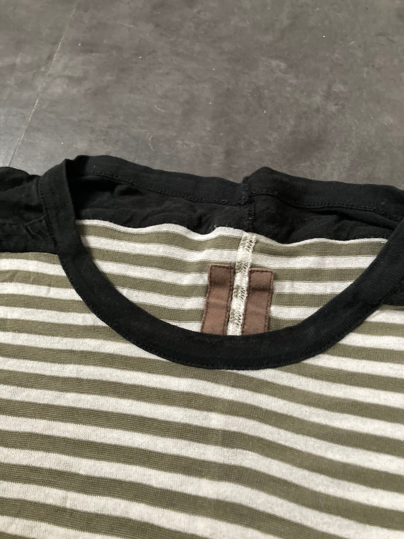 S/S 08 "CREATCH" Striped Short Sleeve T-Shirt