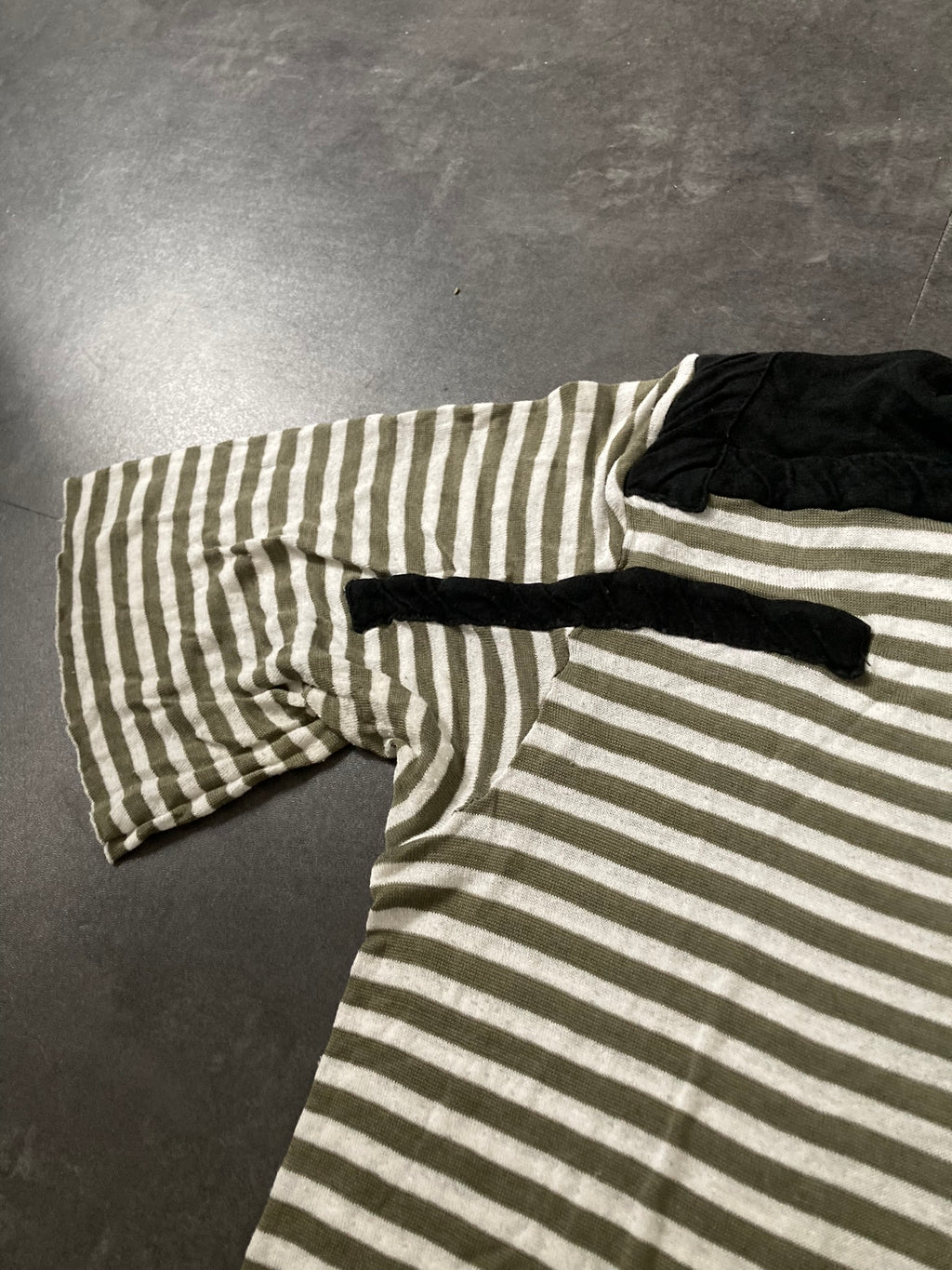 S/S 08 "CREATCH" Striped Short Sleeve T-Shirt