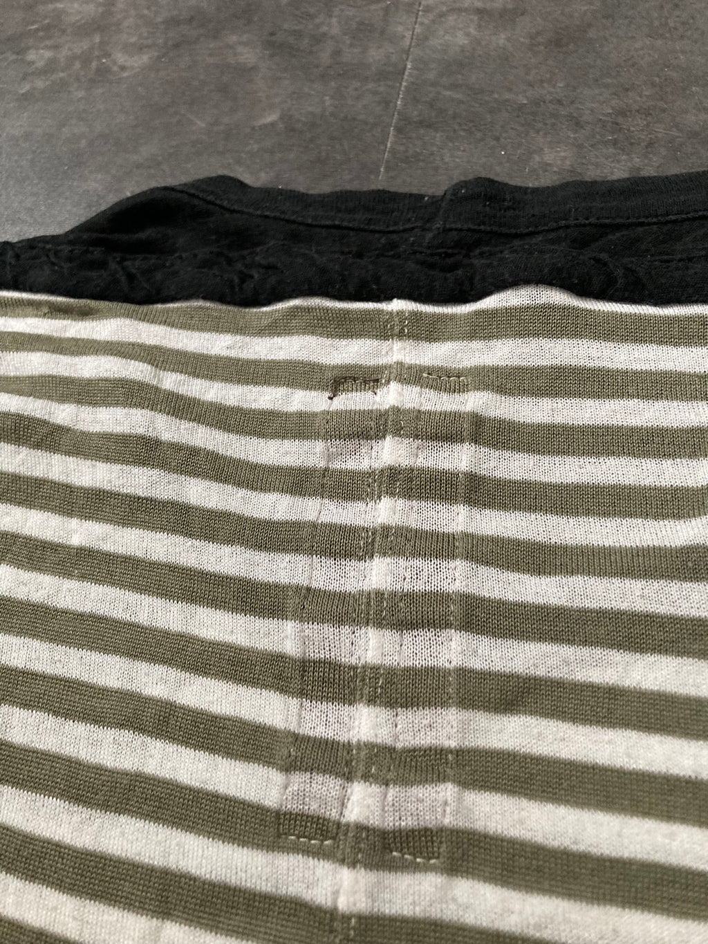 S/S 08 "CREATCH" Striped Short Sleeve T-Shirt