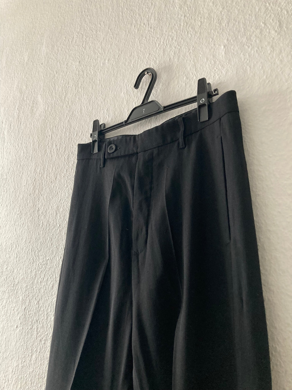 F/W 16 "MASTODON" Wool Crêpe Trousers