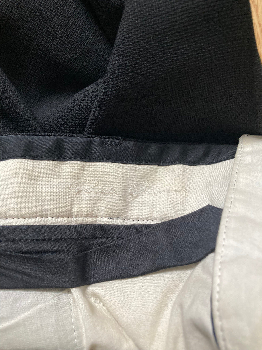 F/W 16 "MASTODON" Wool Crêpe Trousers